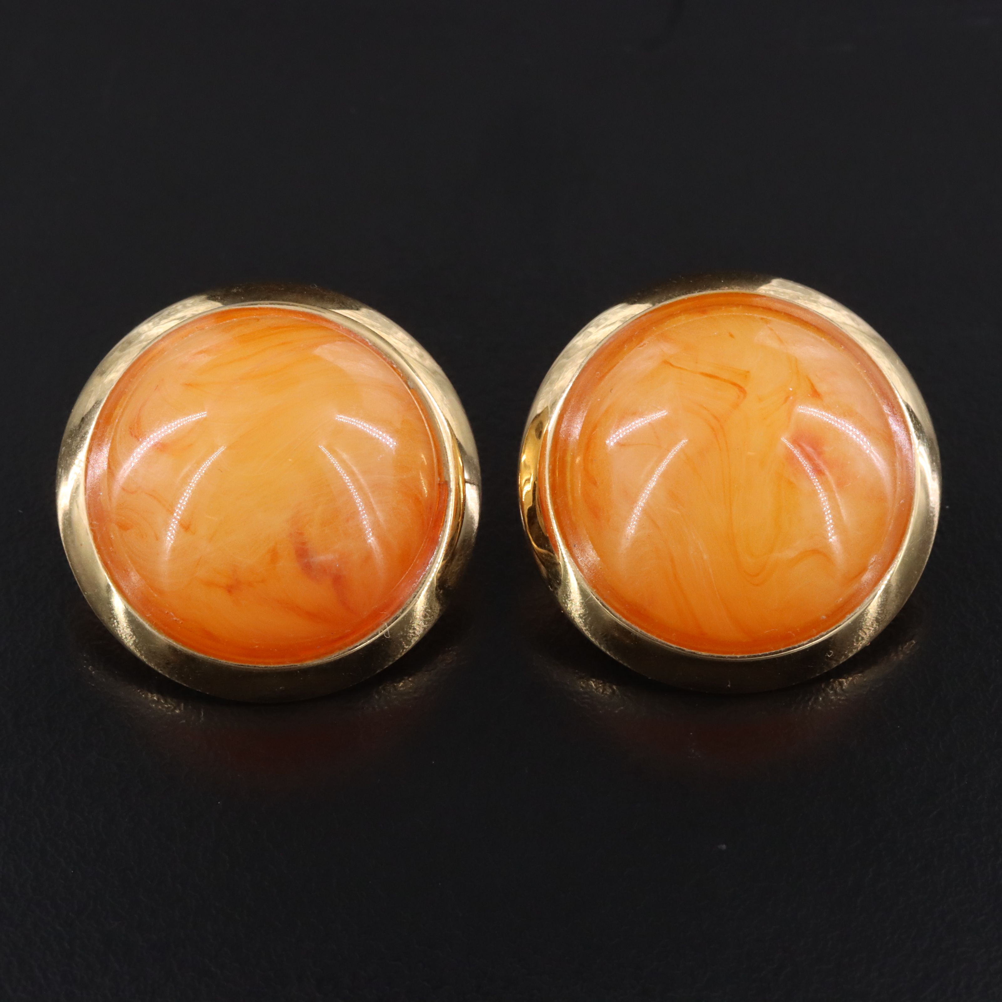 Vintage Napier Button Earrings