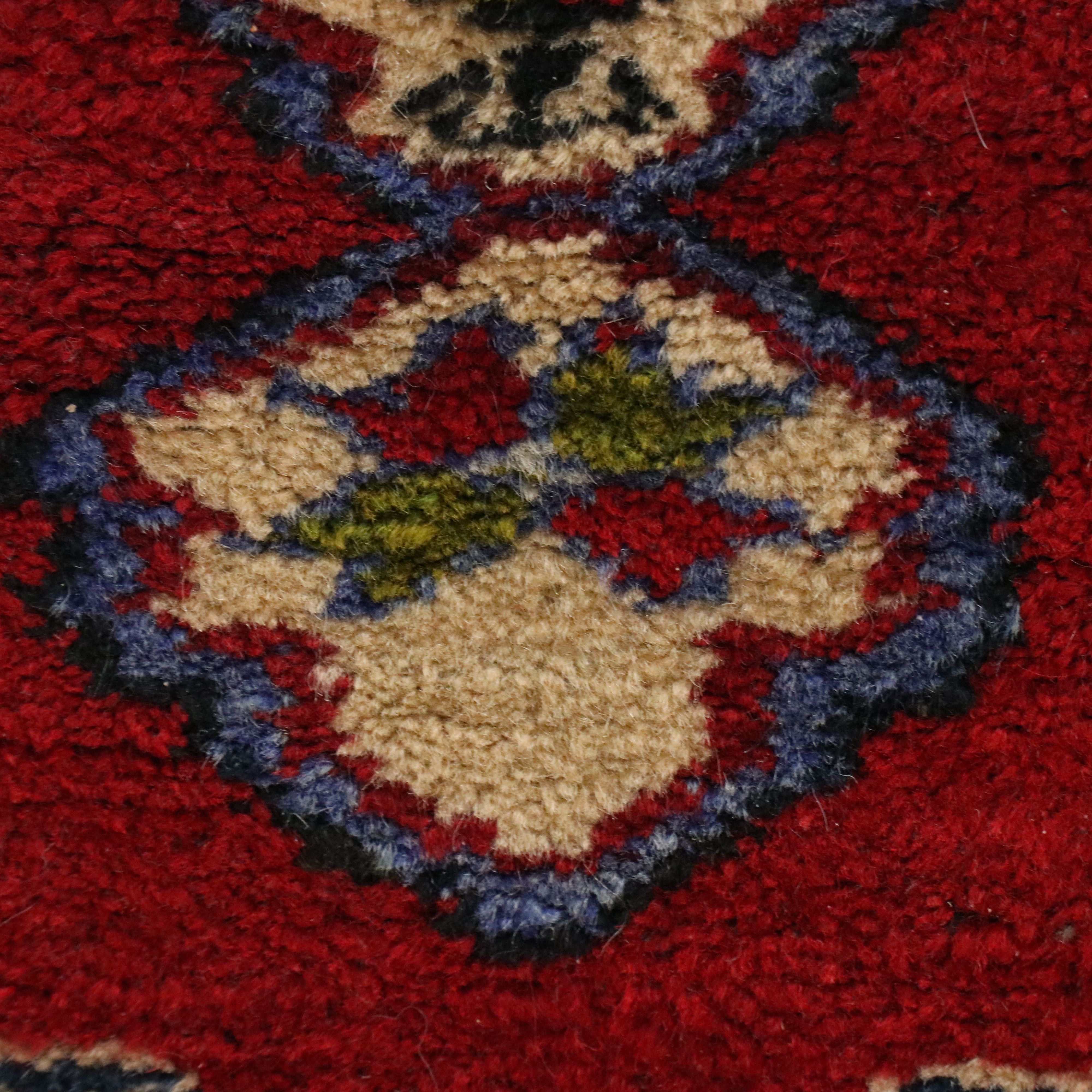 2' x 3'5 Hand-Knotted Turkish Taşpınar Accent Rug