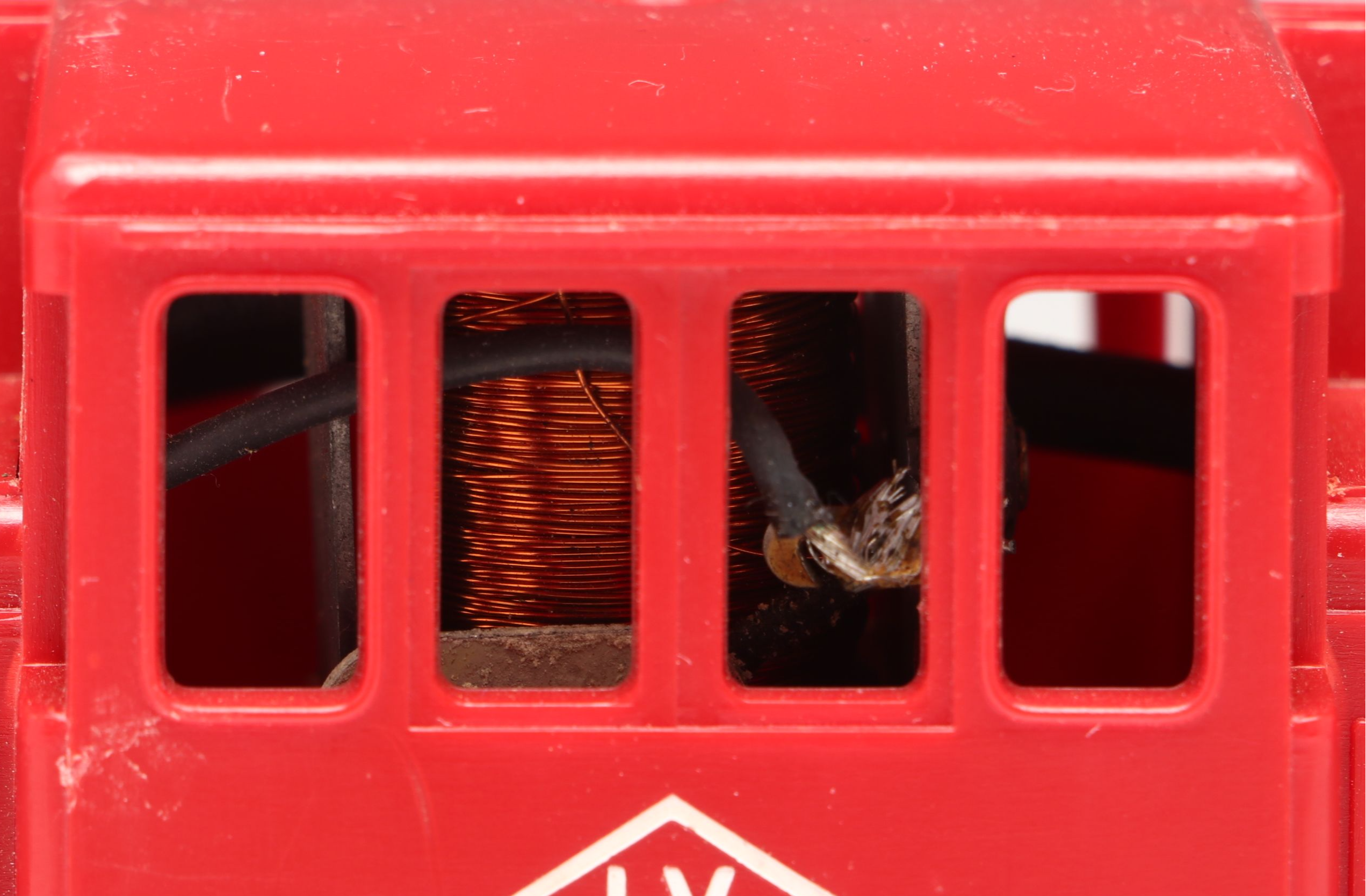 Lionel 027 Diesel Switcher Train Car with Polychrome Cast Iron Tractor