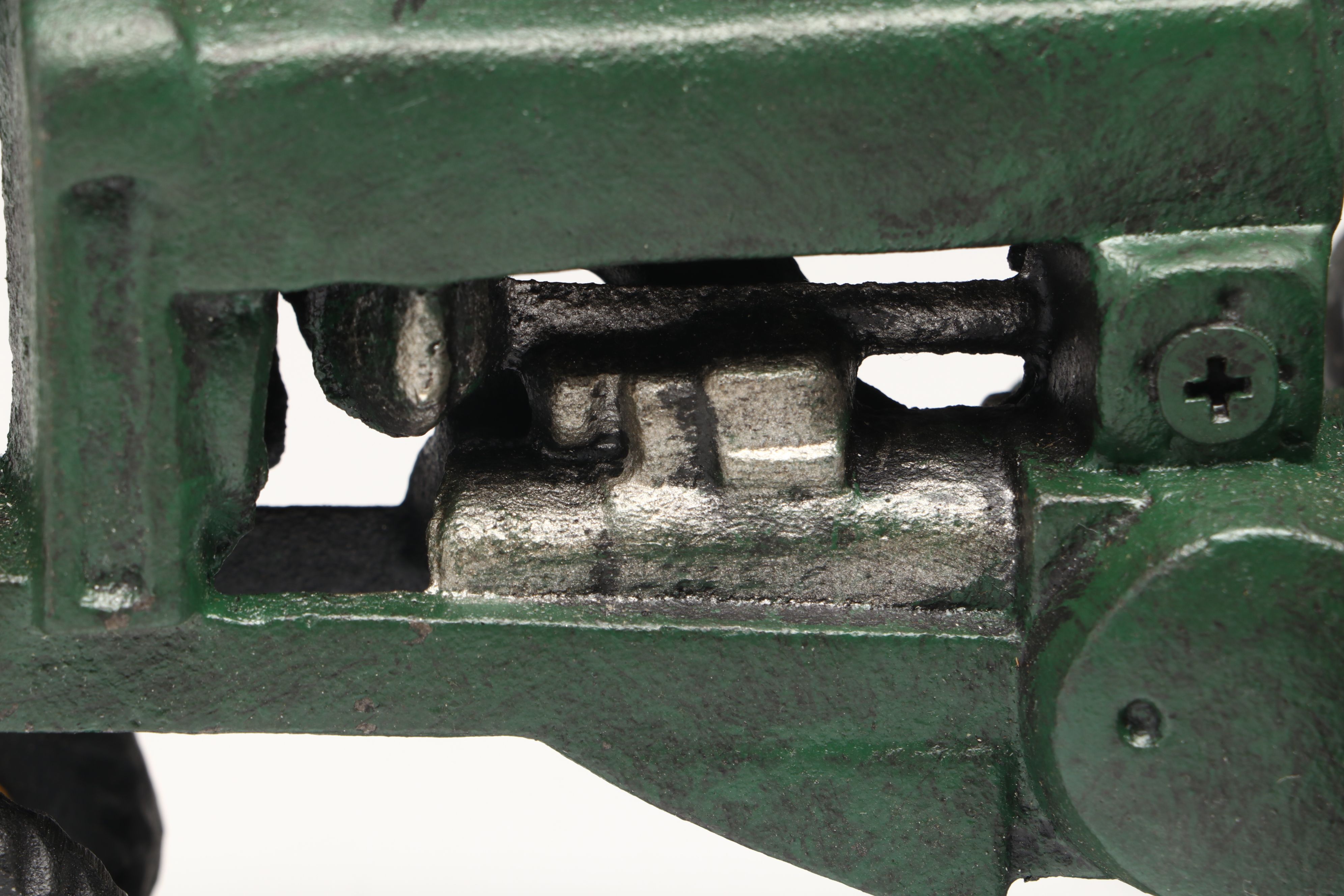 Lionel 027 Diesel Switcher Train Car with Polychrome Cast Iron Tractor