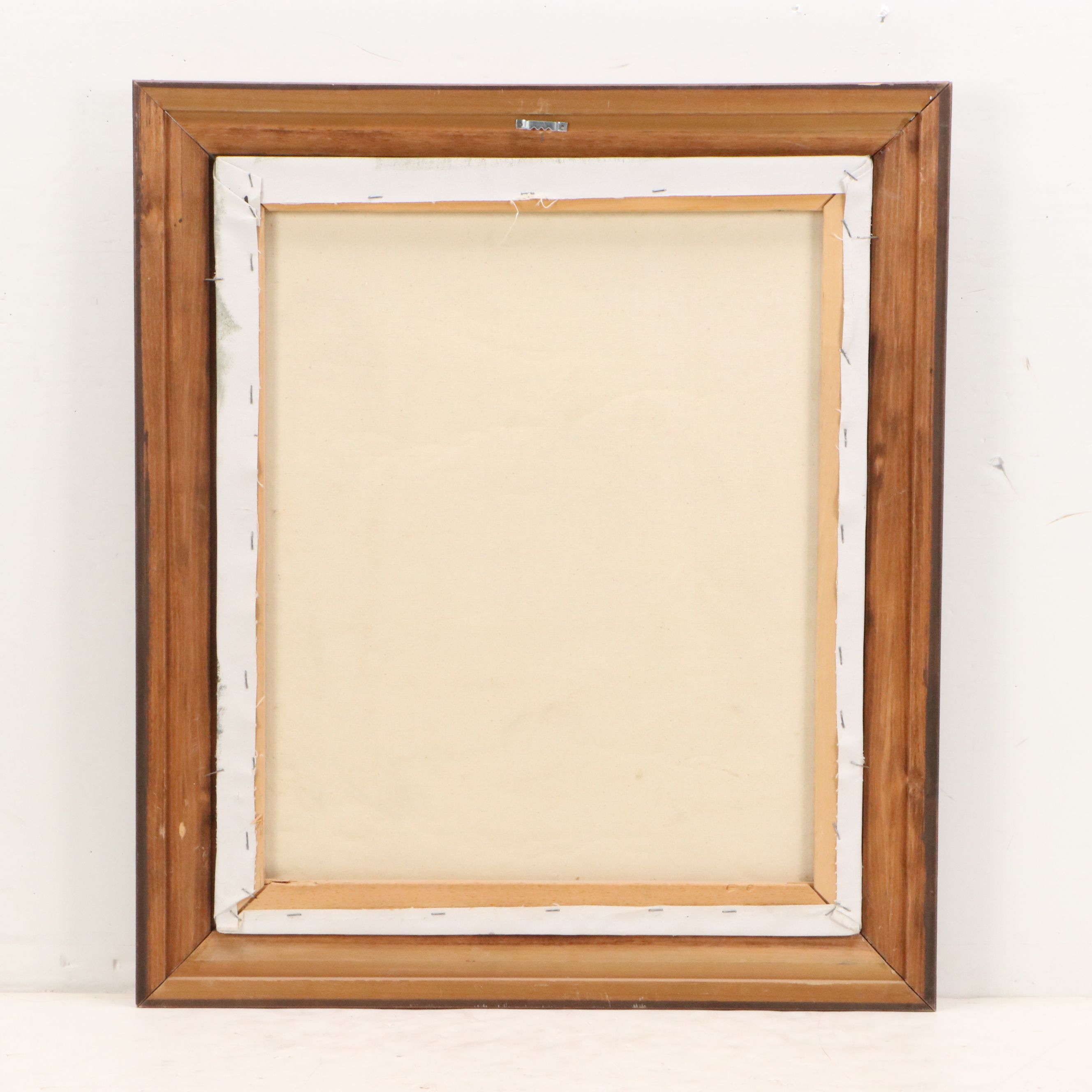 C. Gibbon Mountainous Winter Landscape Oil Painting, Circa 1980