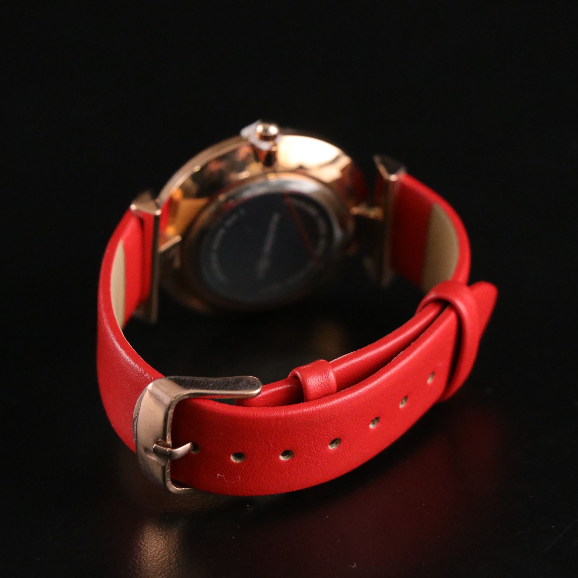 Magnicor Feather Motif Watch with Swarovski Crystal Accents