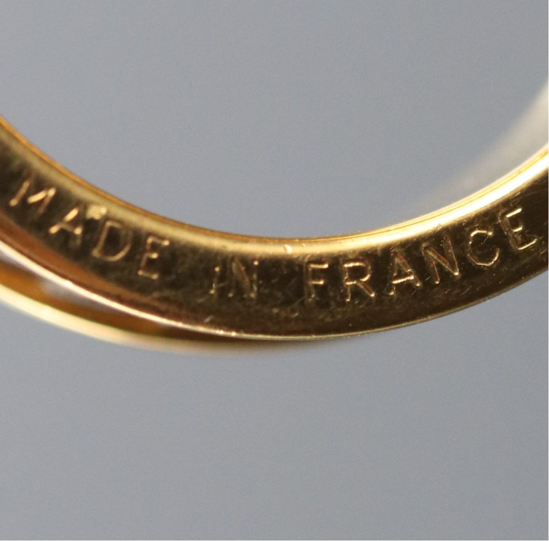 Hermès Kelly Cadena Lizard Scarf Ring with Gift Box