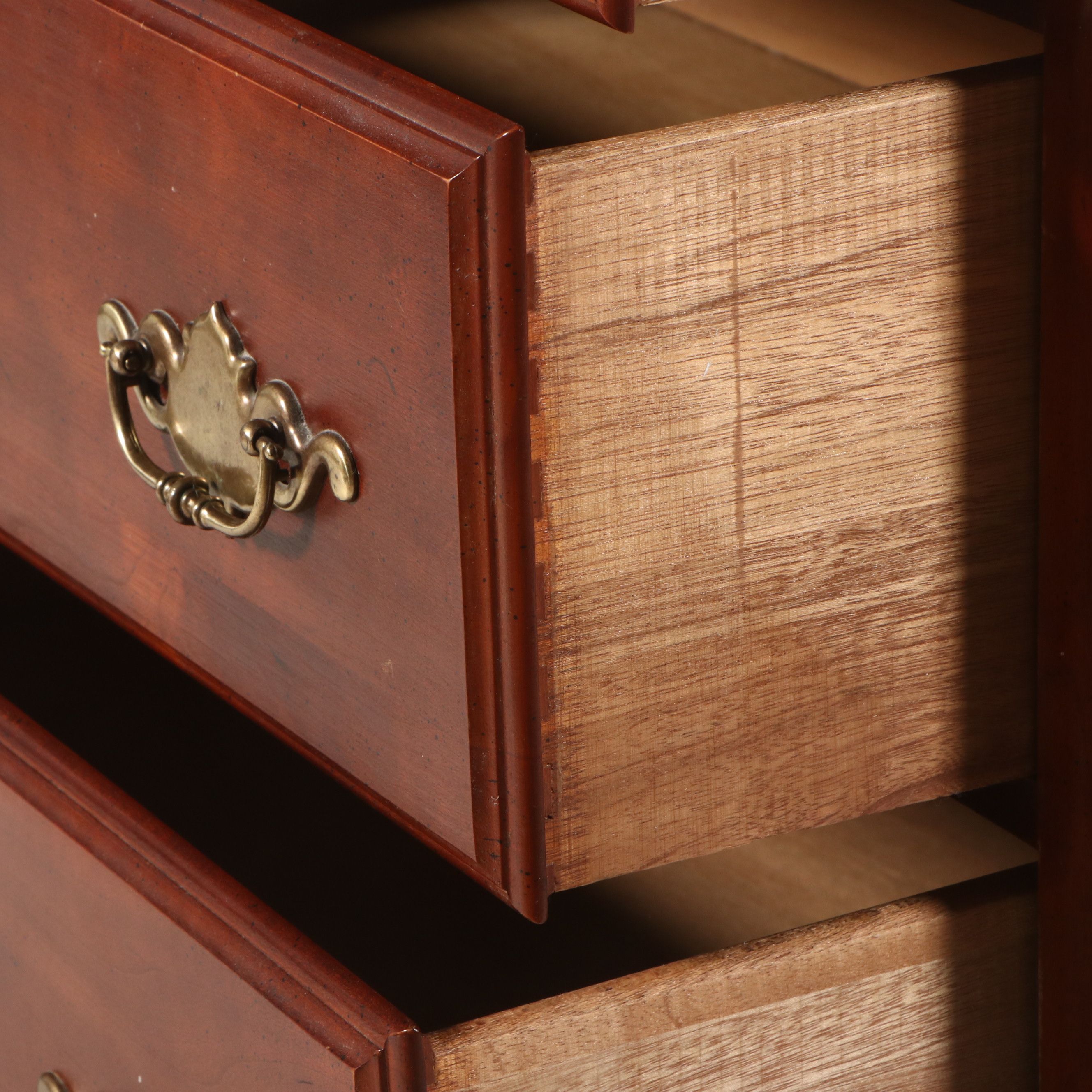 Chippendale Style Cherry Chest of Drawers