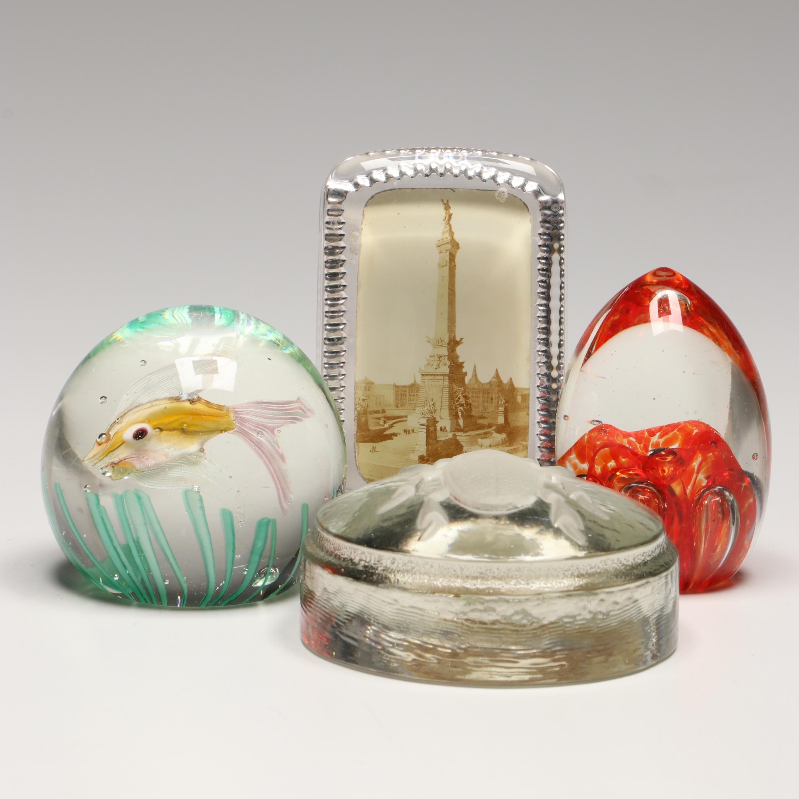 Goebel and More Art Glass Paperweights