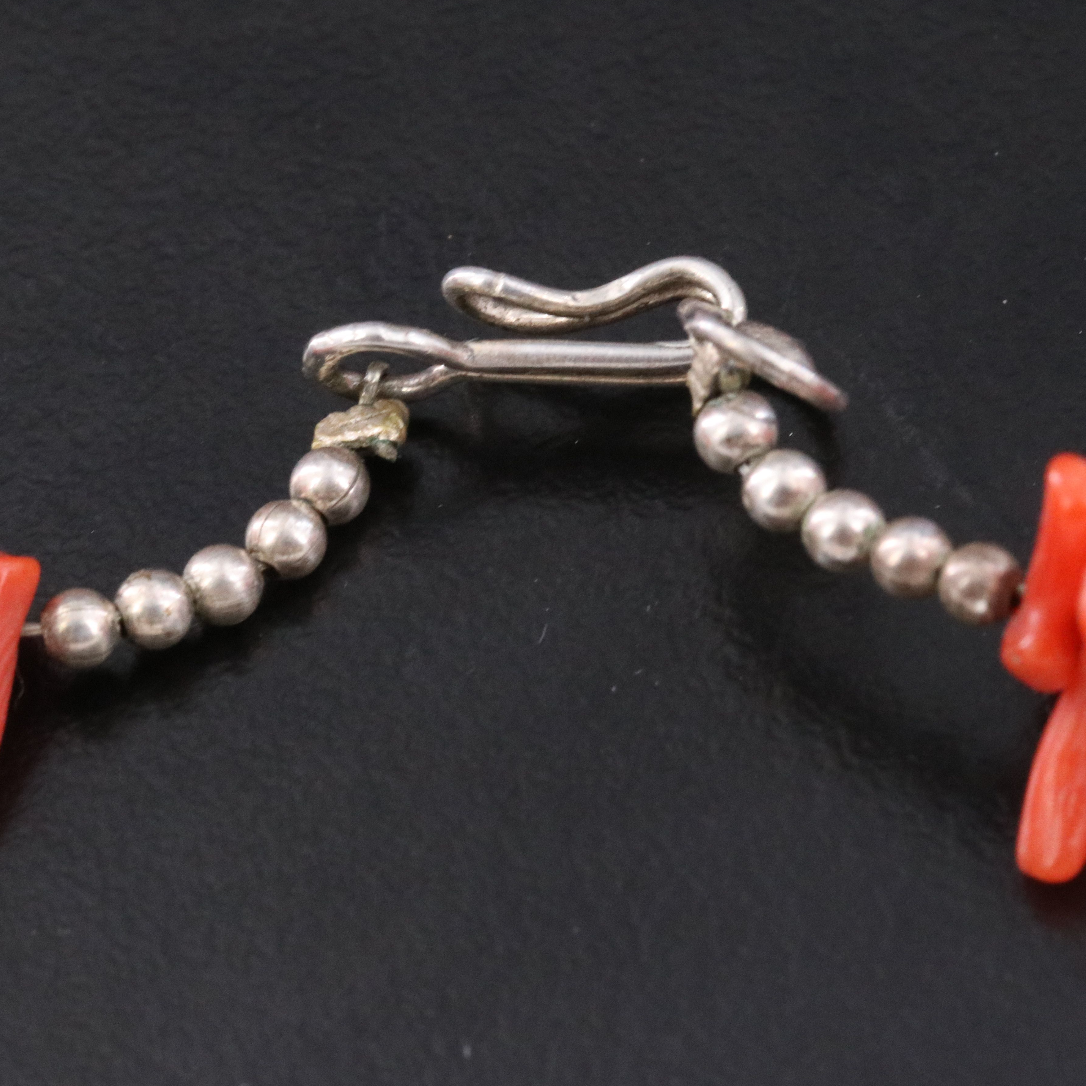 Vintage Branch Coral Necklace