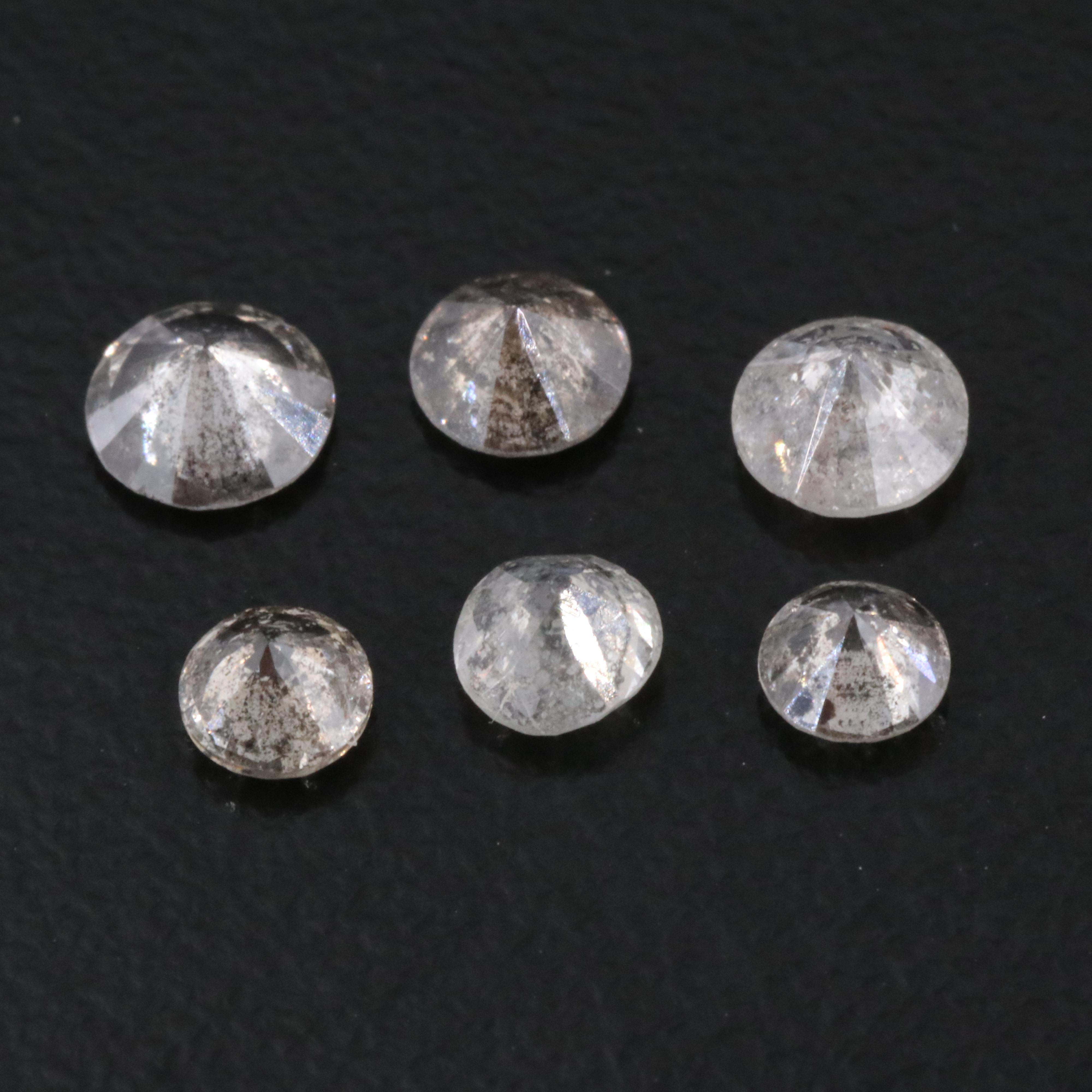 Loose 1.39 CTW Diamond Lot