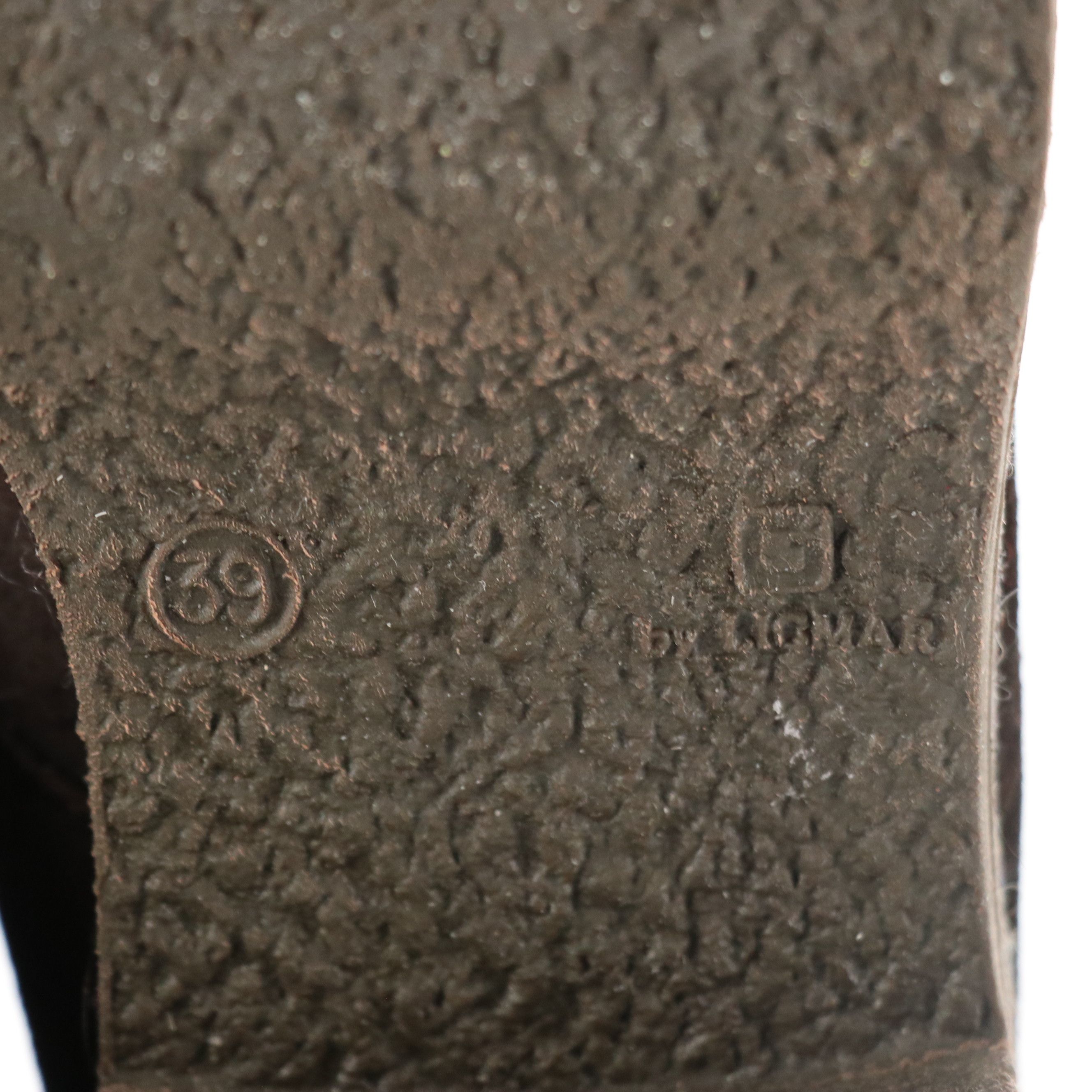 Vicini Dark Brown Rabbit Fur-Lined Suede Boots, With Box