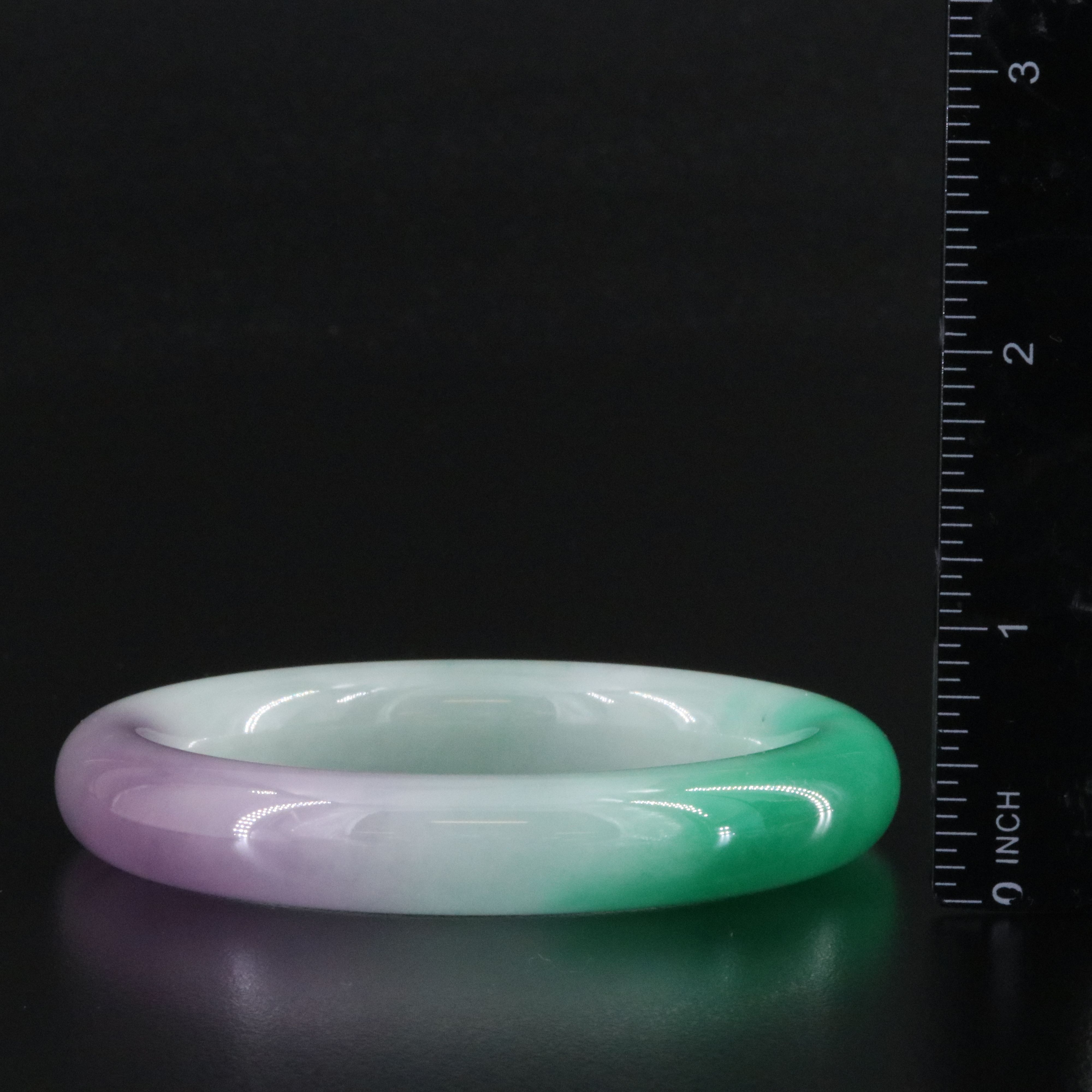Jadeite Hololith Bangle