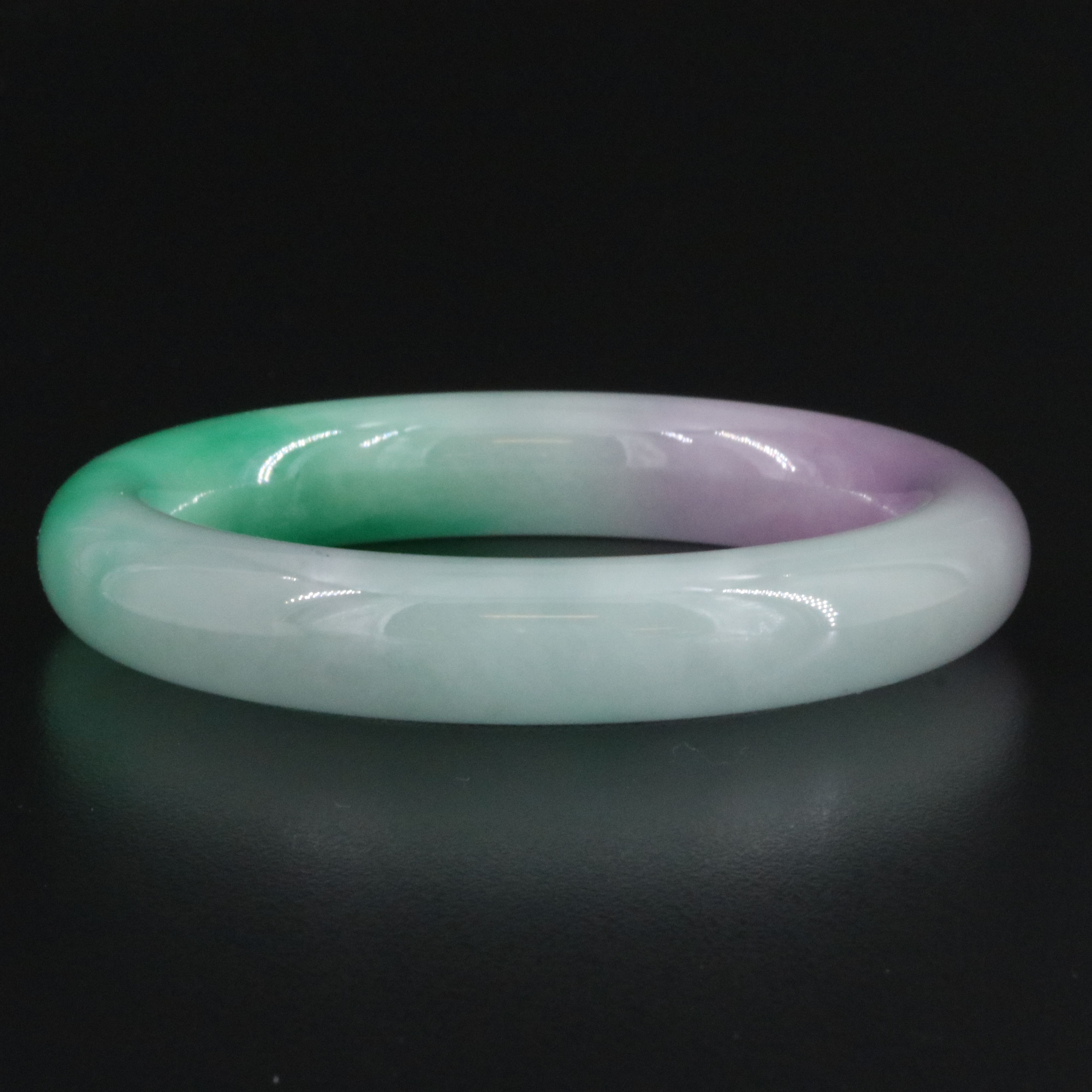Jadeite Hololith Bangle