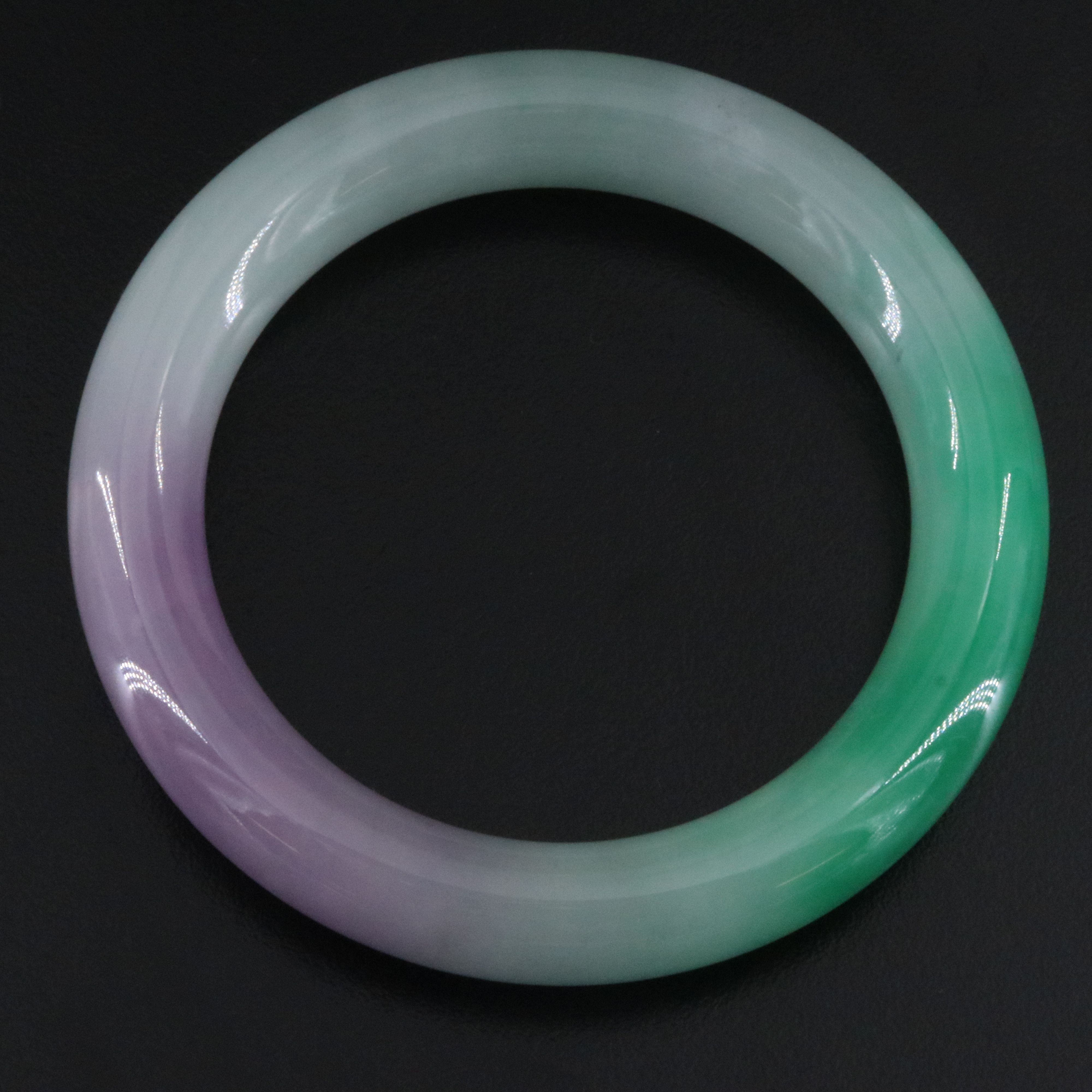 Jadeite Hololith Bangle