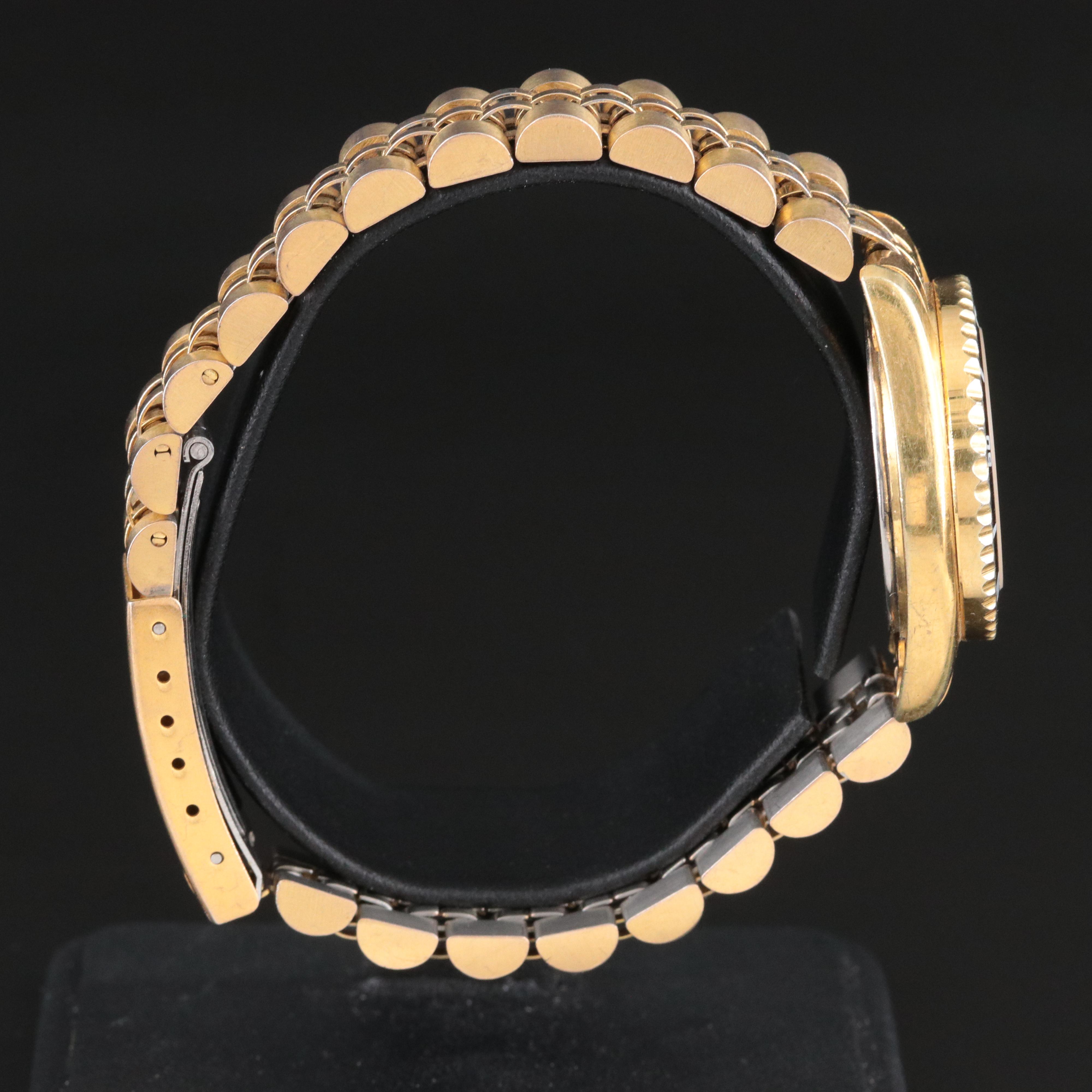 Benrus Gold-Tone Moon-Phase Quartz Watch