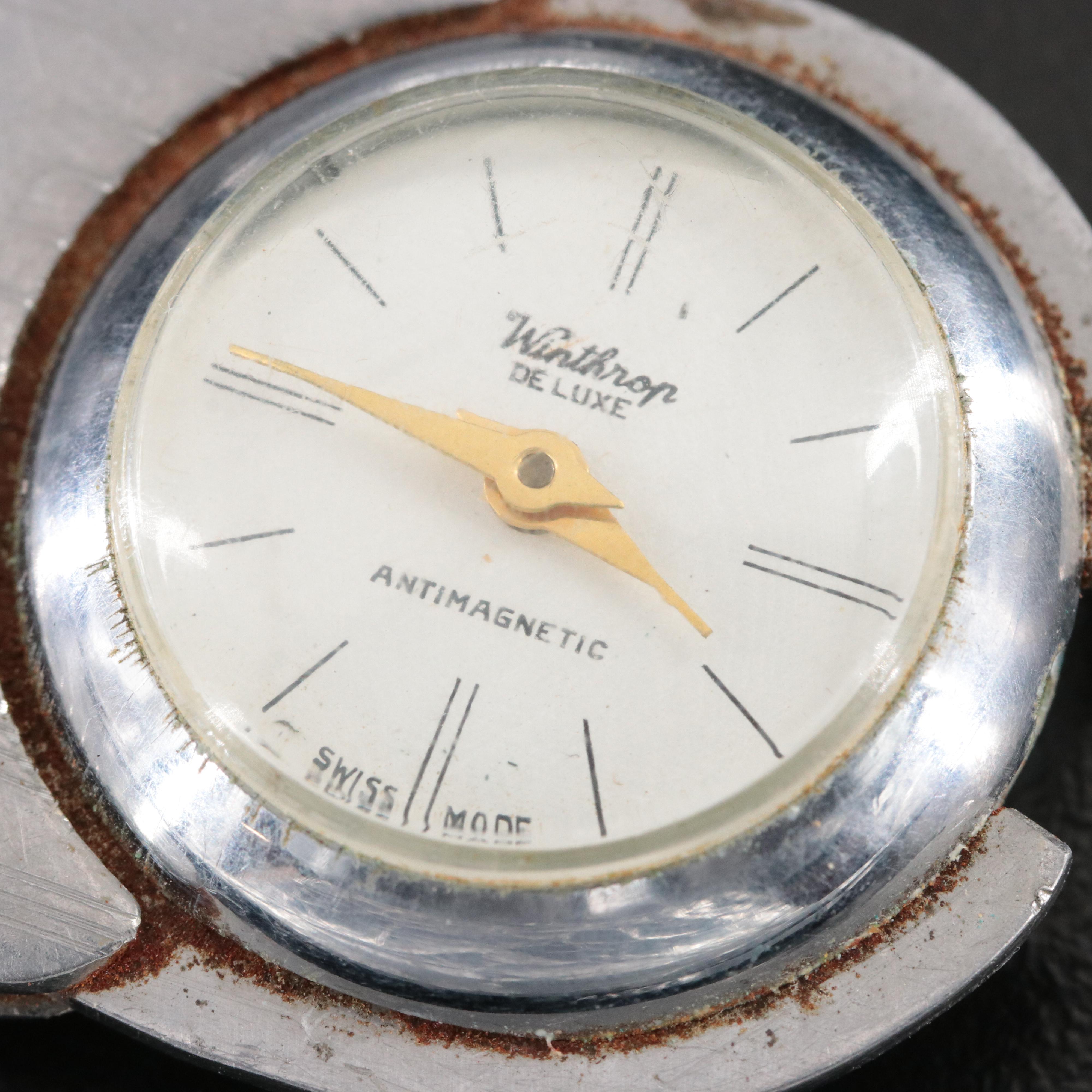 Winthrop Deluxe Watch Money Clip with Nail File and Scissors