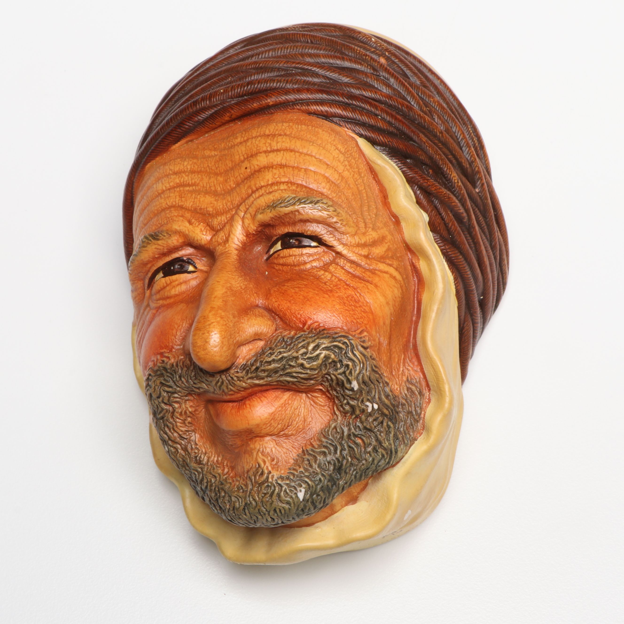 Bossons Chalkware Wall Hanging Plaques