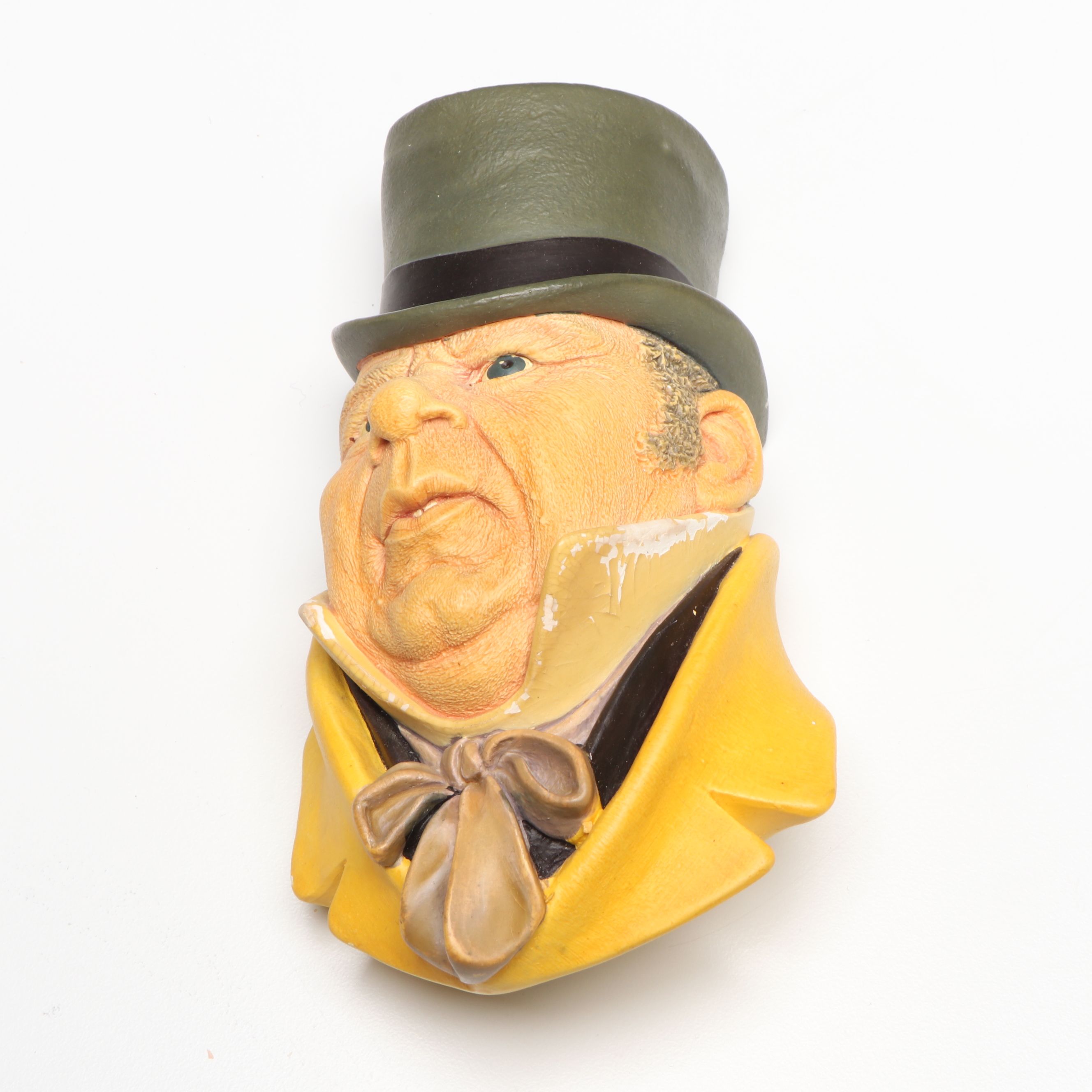 Bossons Chalkware Wall Hanging Plaques