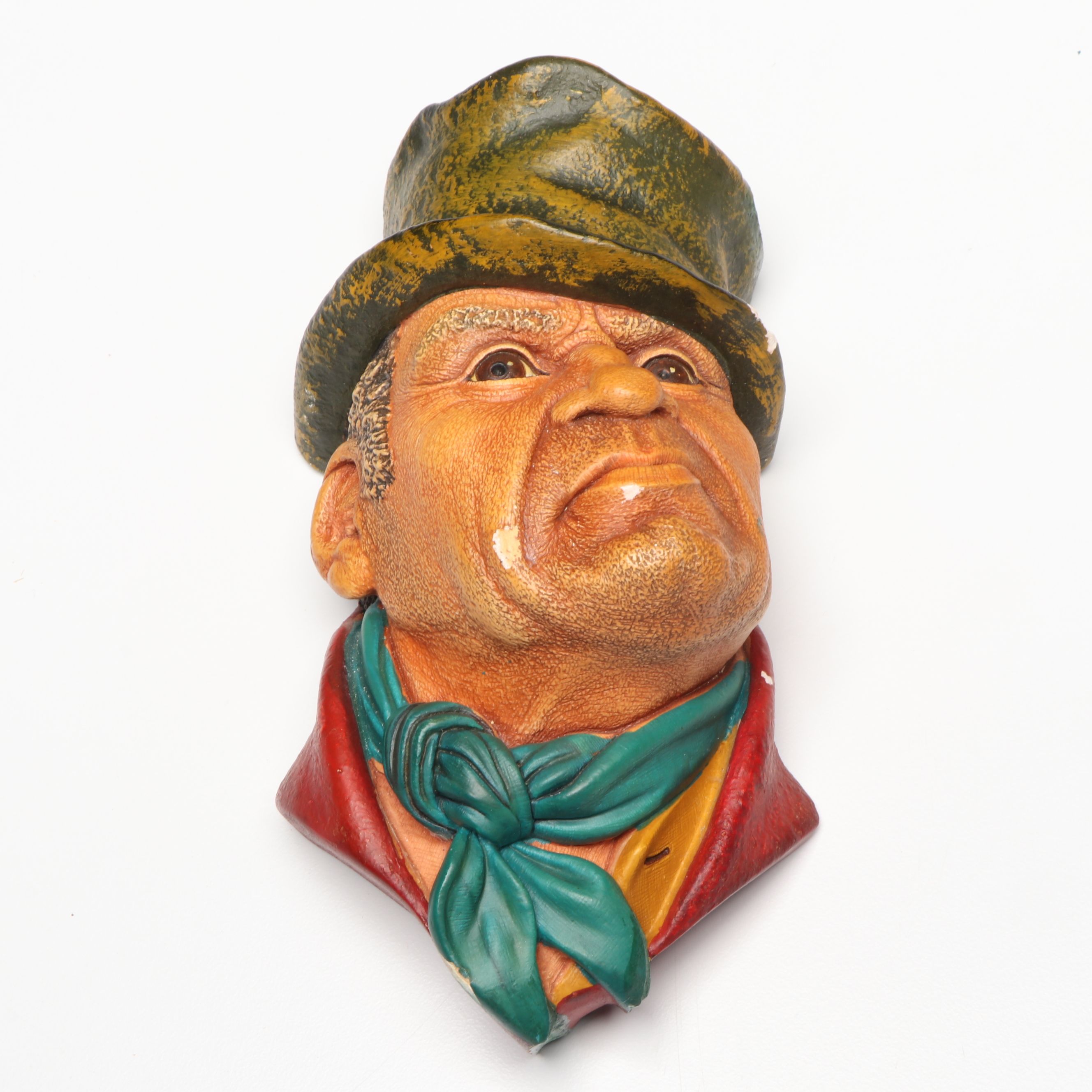 Bossons Chalkware Wall Hanging Plaques