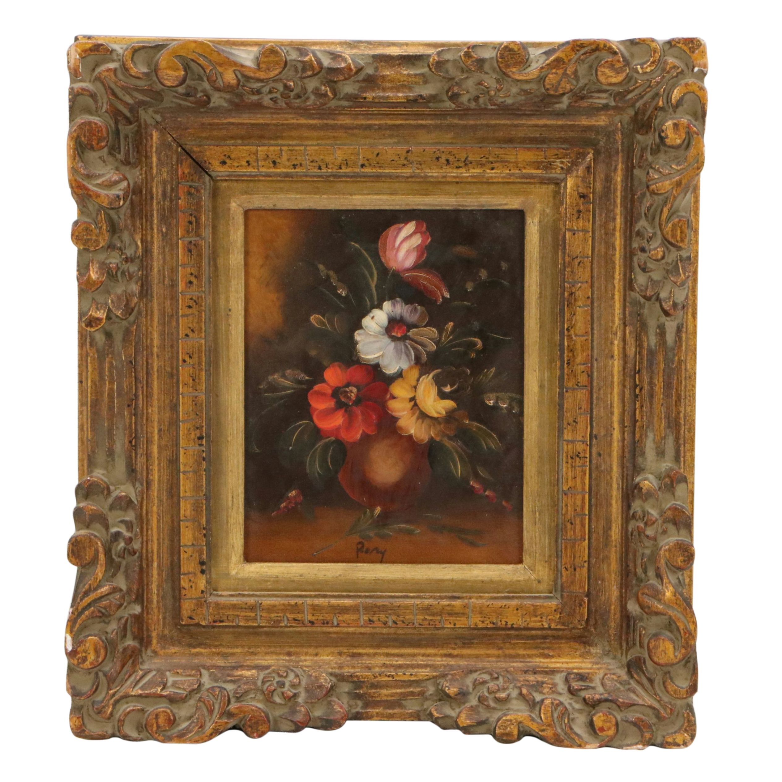 Floral Still Life Oil Painting