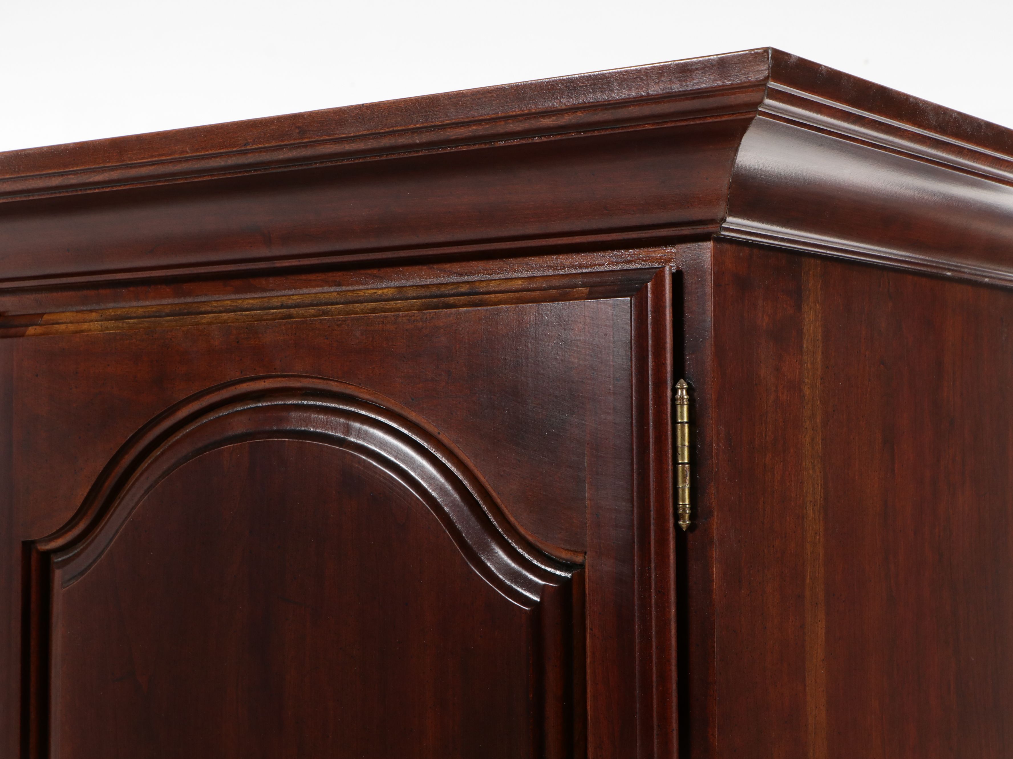 Chippendale Style Cherry Wardrobe