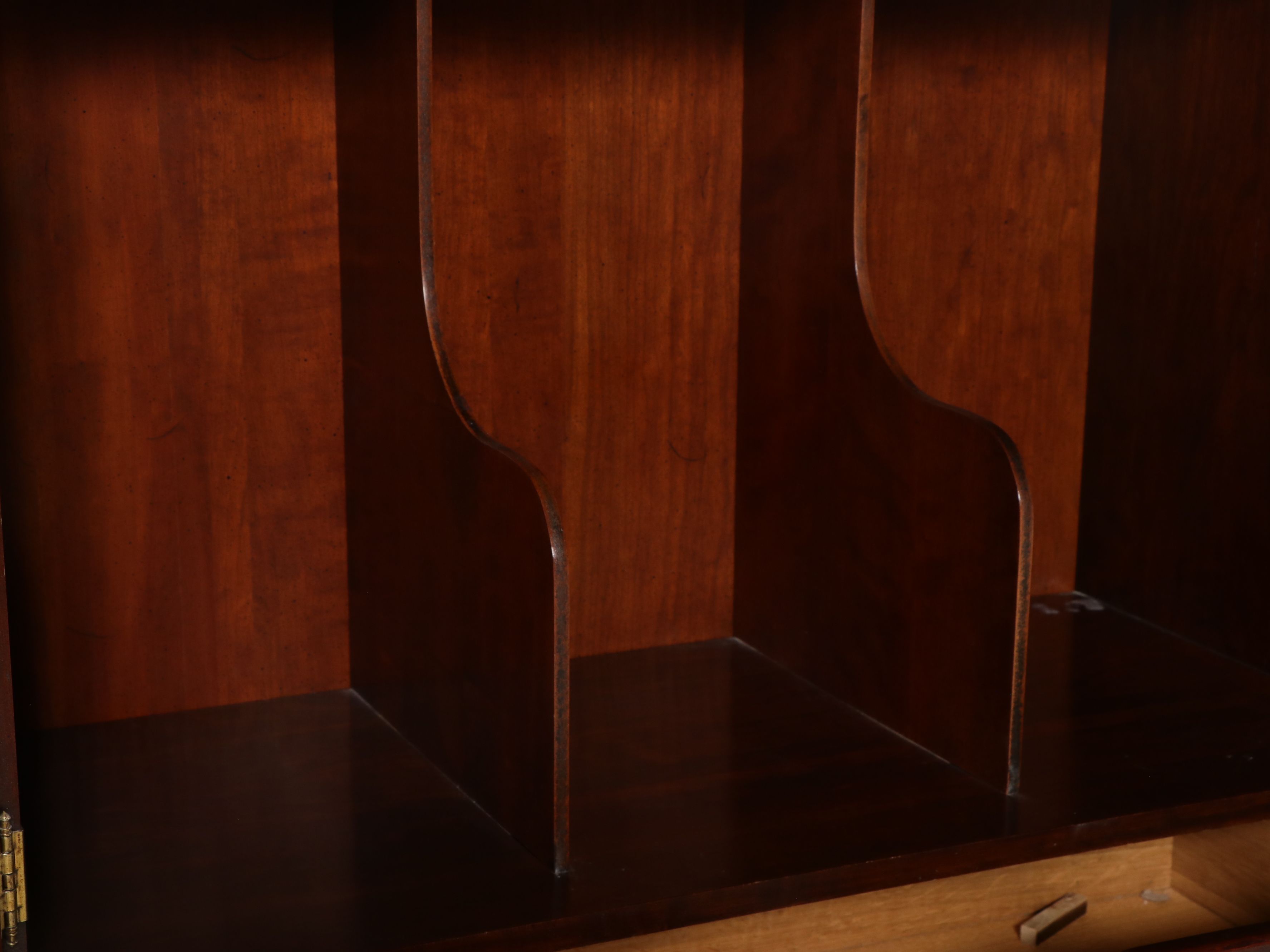 Chippendale Style Cherry Wardrobe