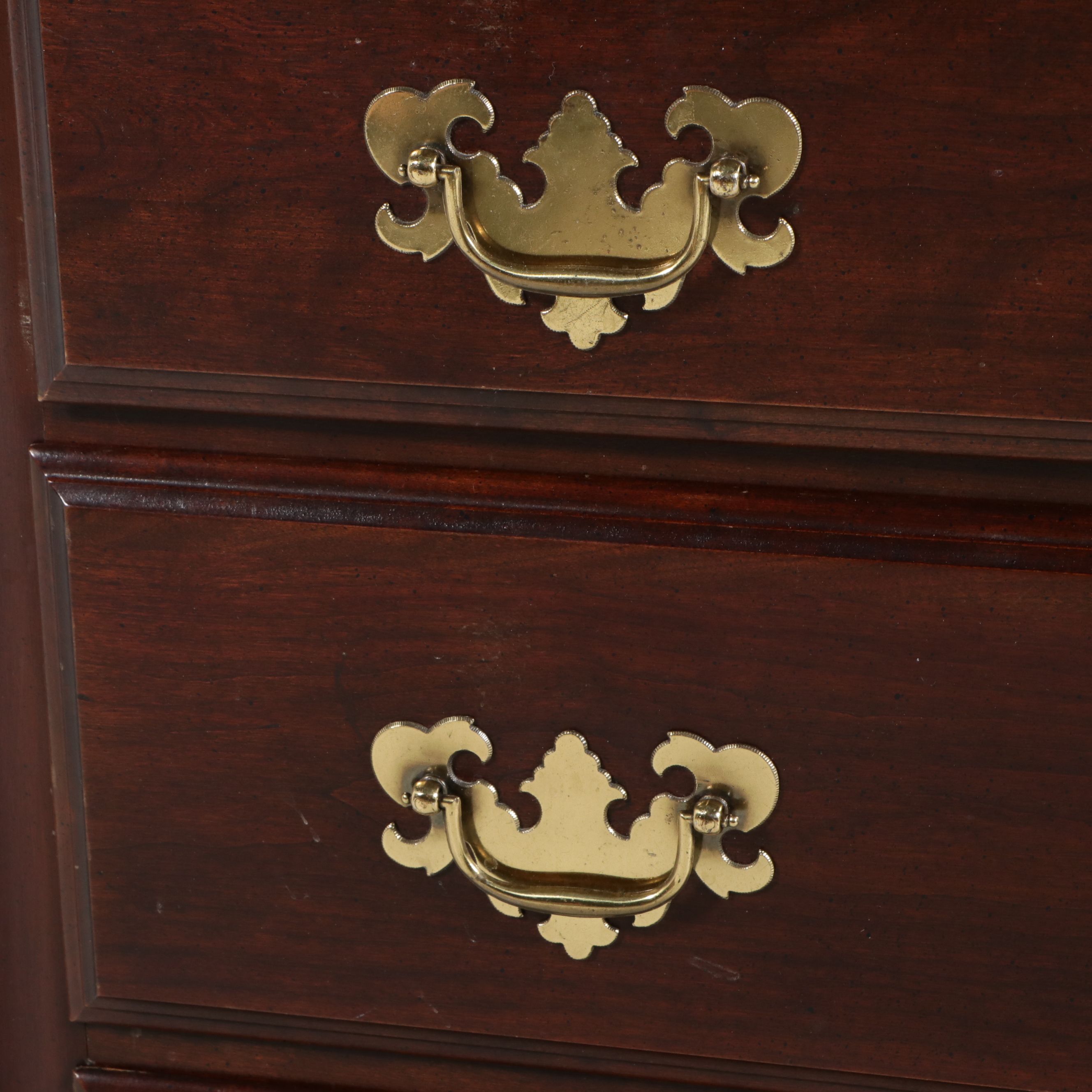 Chippendale Style Cherry Wardrobe