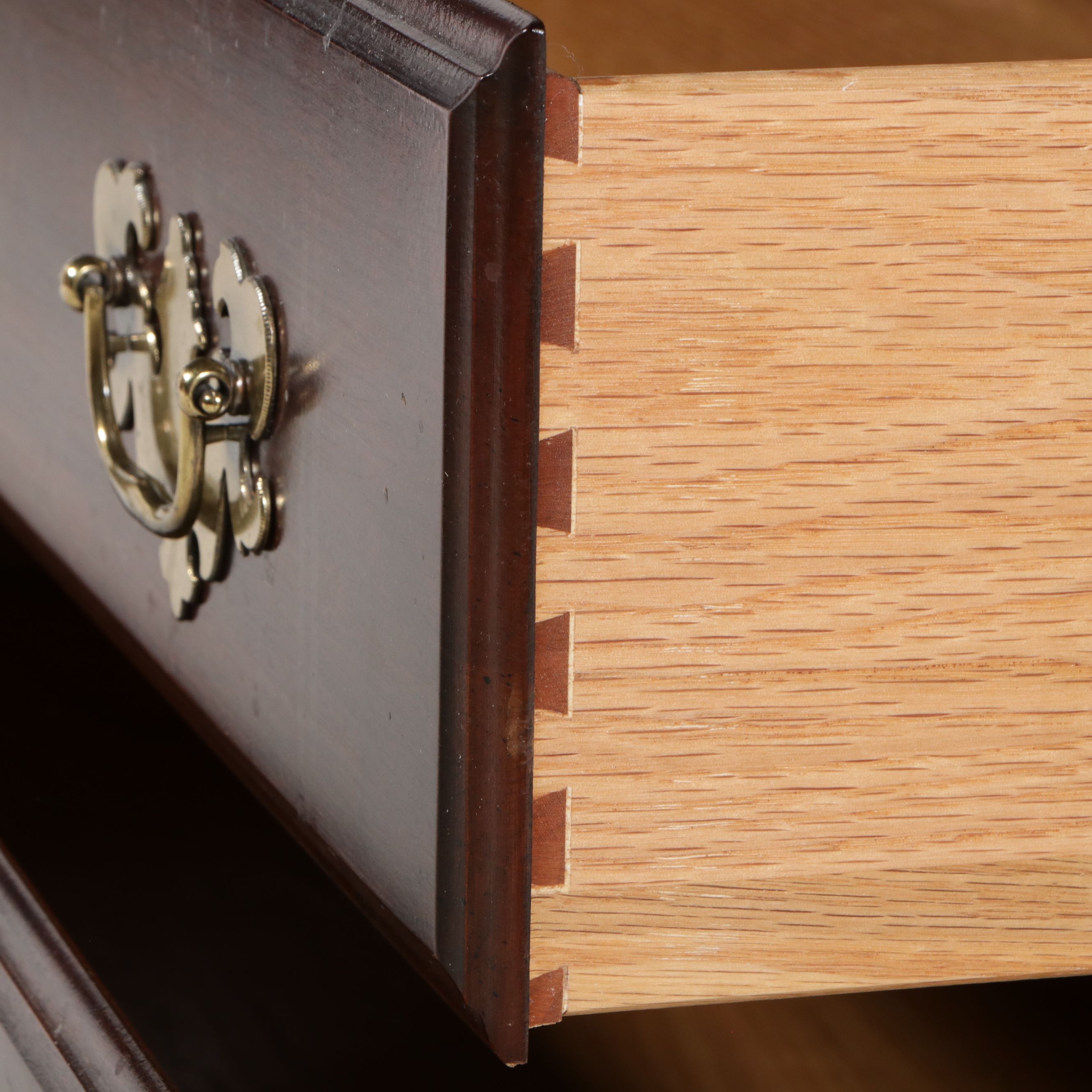 Chippendale Style Cherry Wardrobe