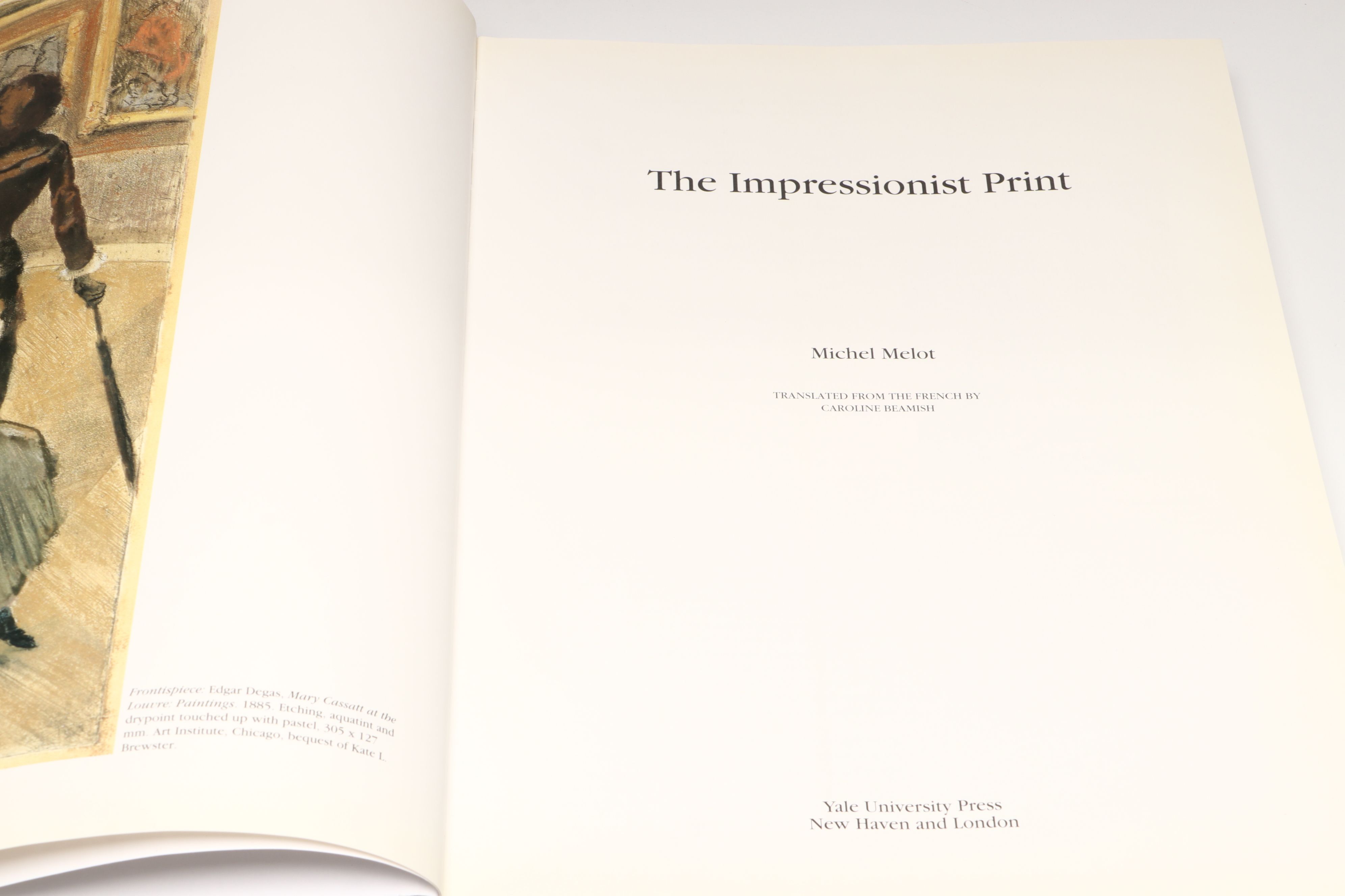 "The Impressionist Print" and "Gardner's Art Through the Ages" Art History Books