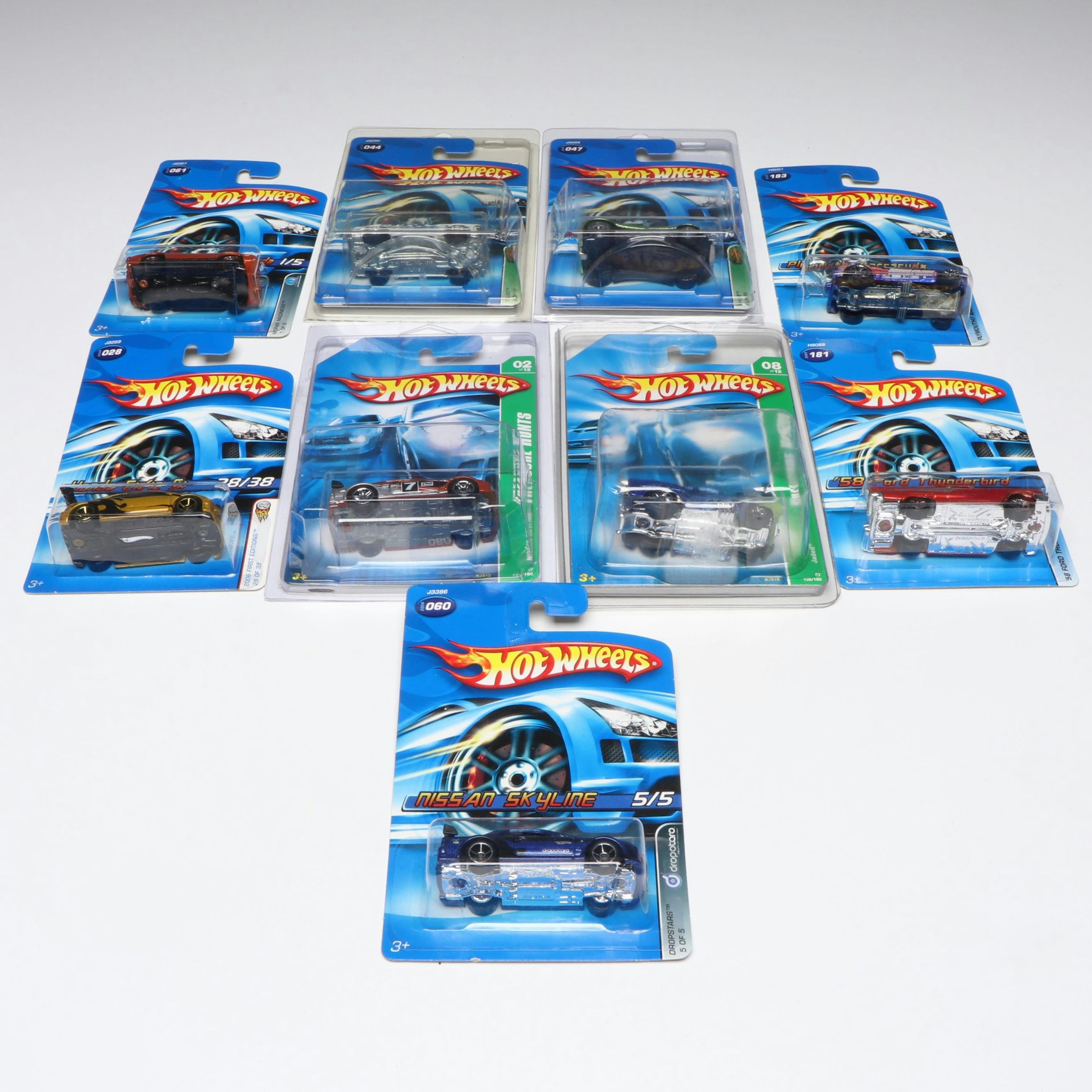 Mattel Hot Wheels "Nissan Skyline" Treasure Hunt and Other Diecast Vehicles