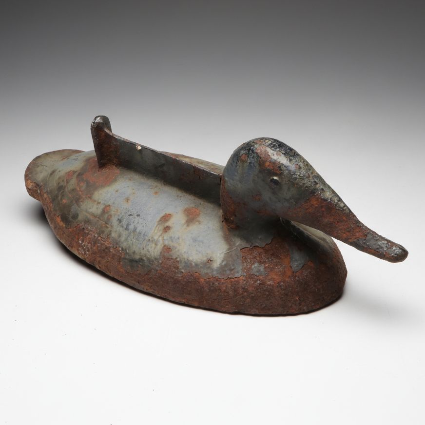 Cast Iron Duck Boot Scraper | EBTH
