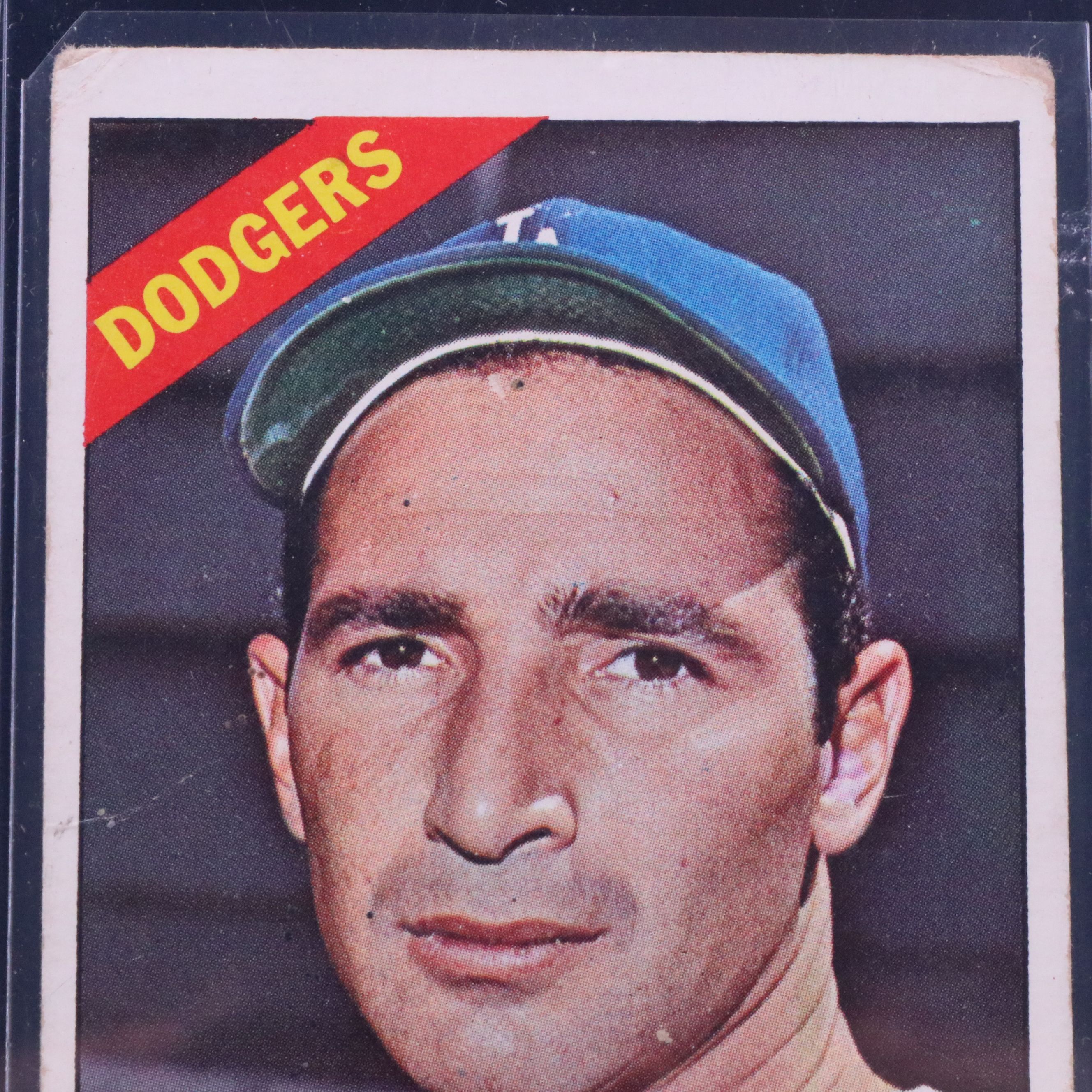 1966 Topps Sandy Koufax Los Angeles Dodgers Baseball Card