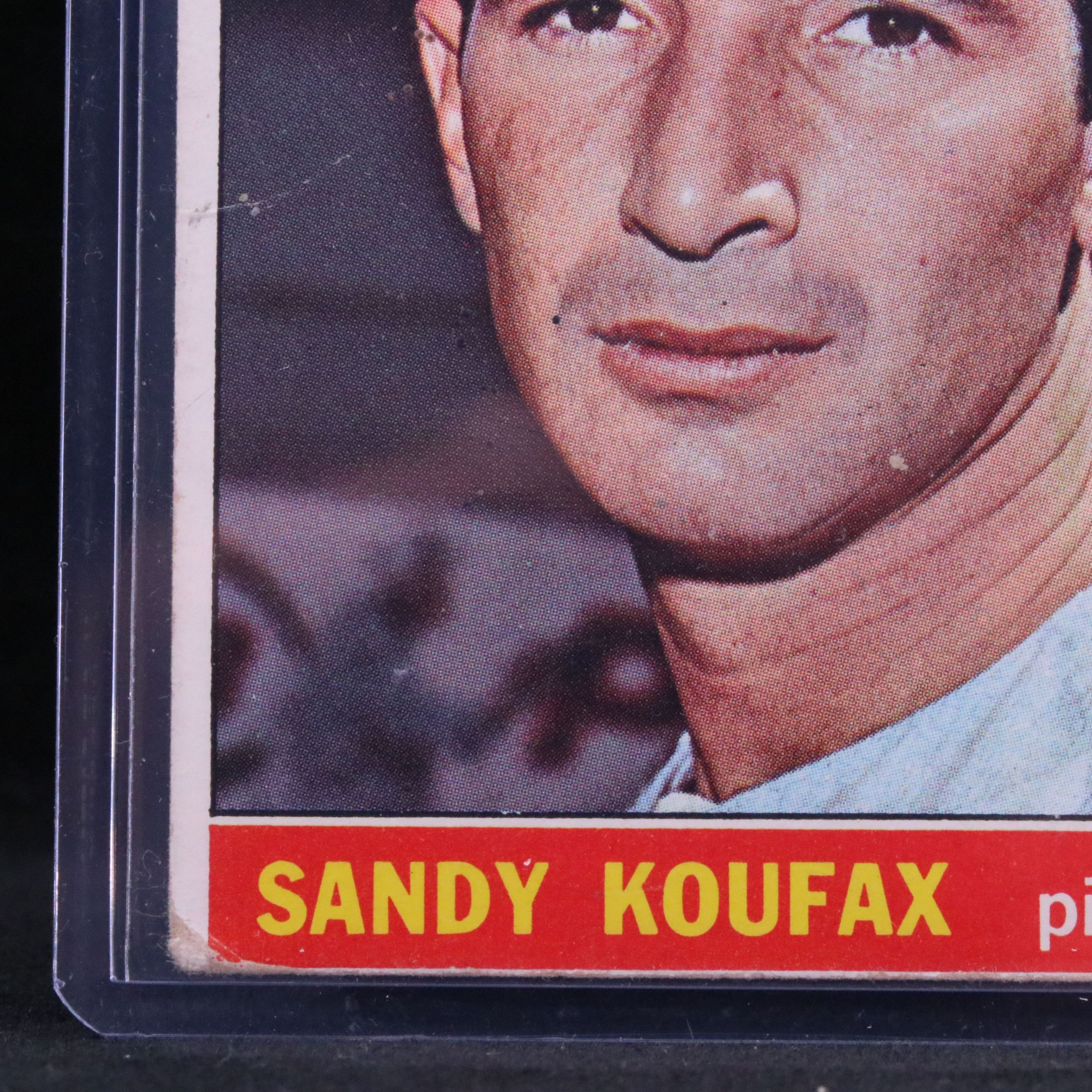 1966 Topps Sandy Koufax Los Angeles Dodgers Baseball Card