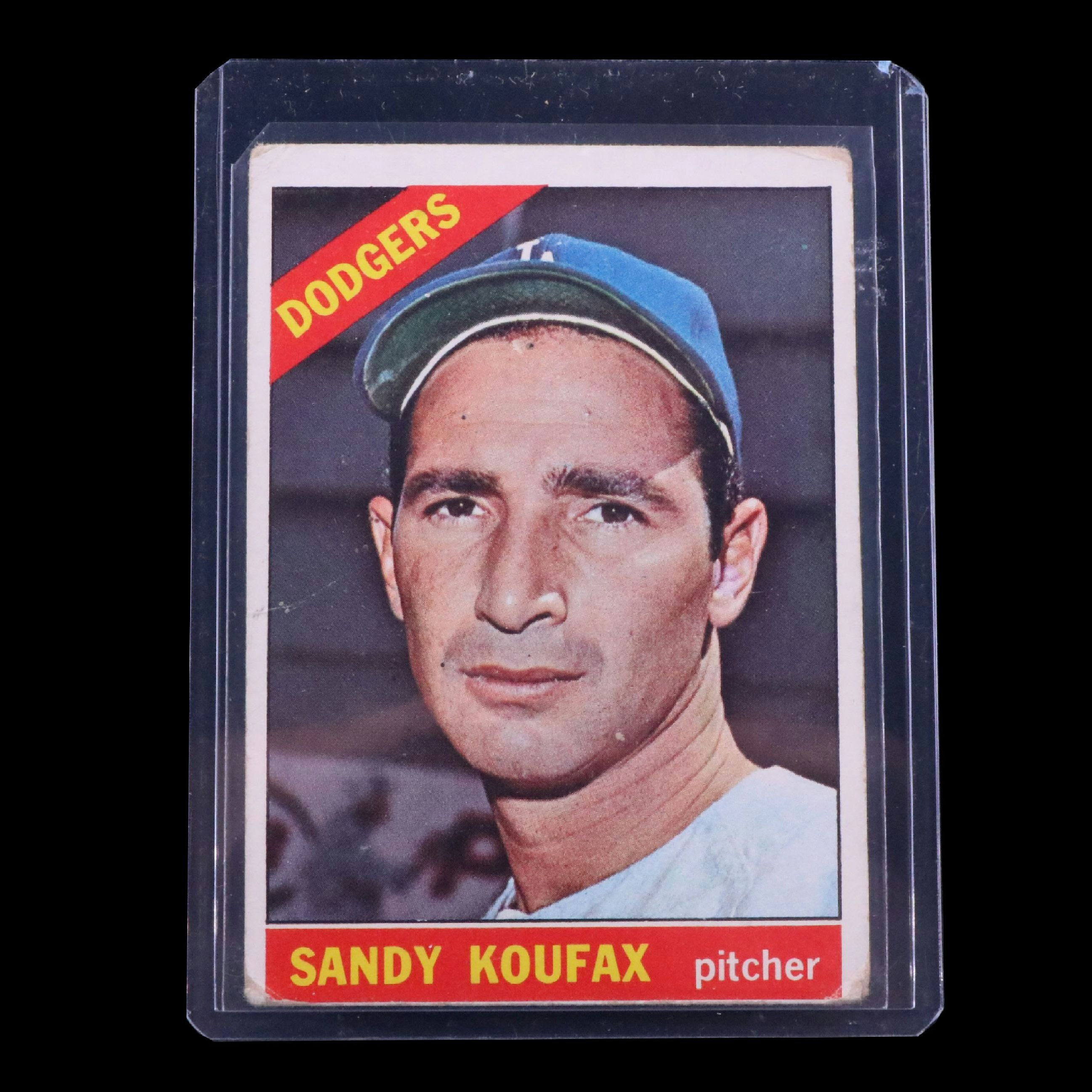 1966 Topps Sandy Koufax Los Angeles Dodgers Baseball Card