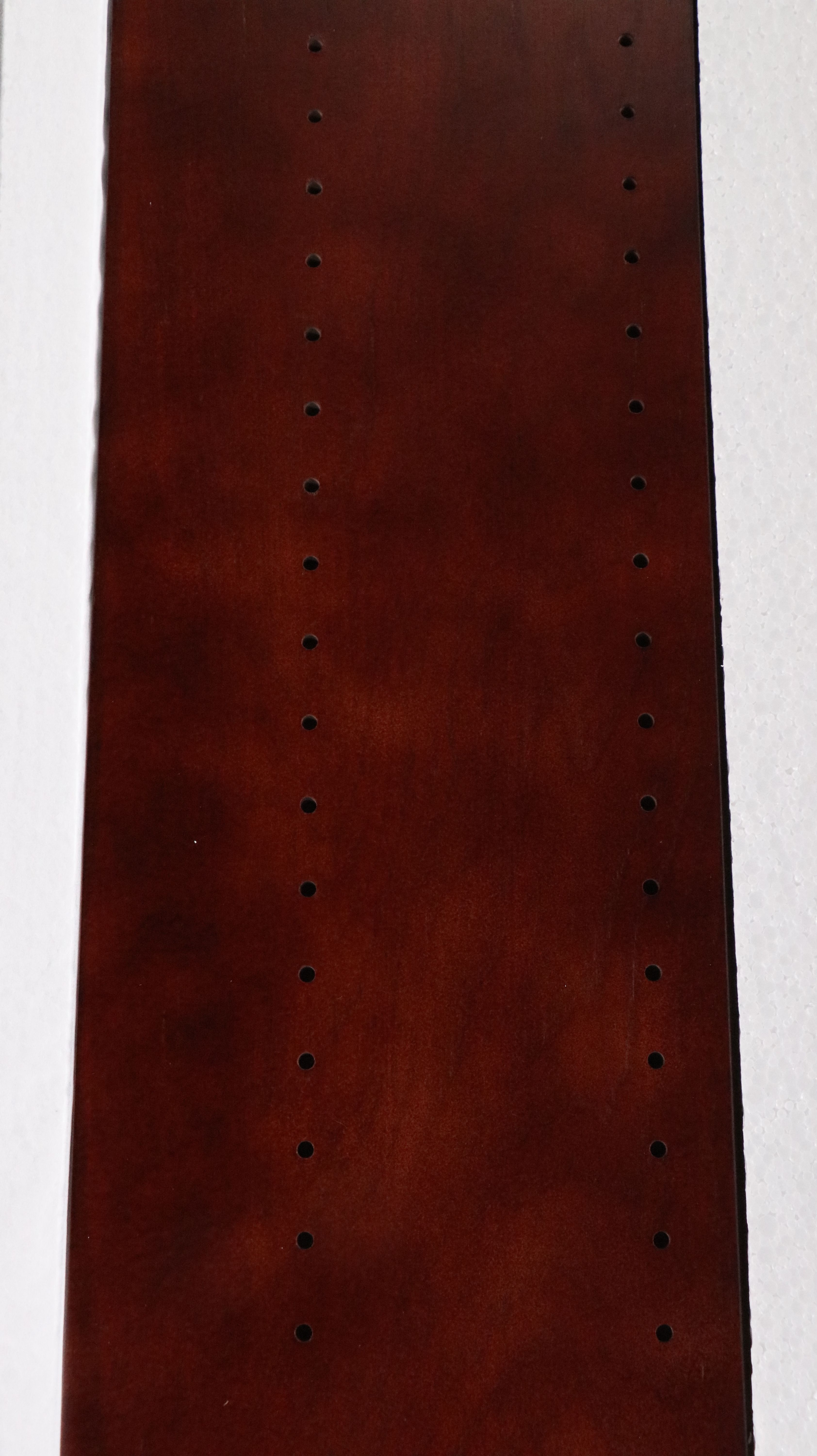 Hammacher Schlemmer "Aficionado's Walnut Finish Sliding Door" Media Cabinet