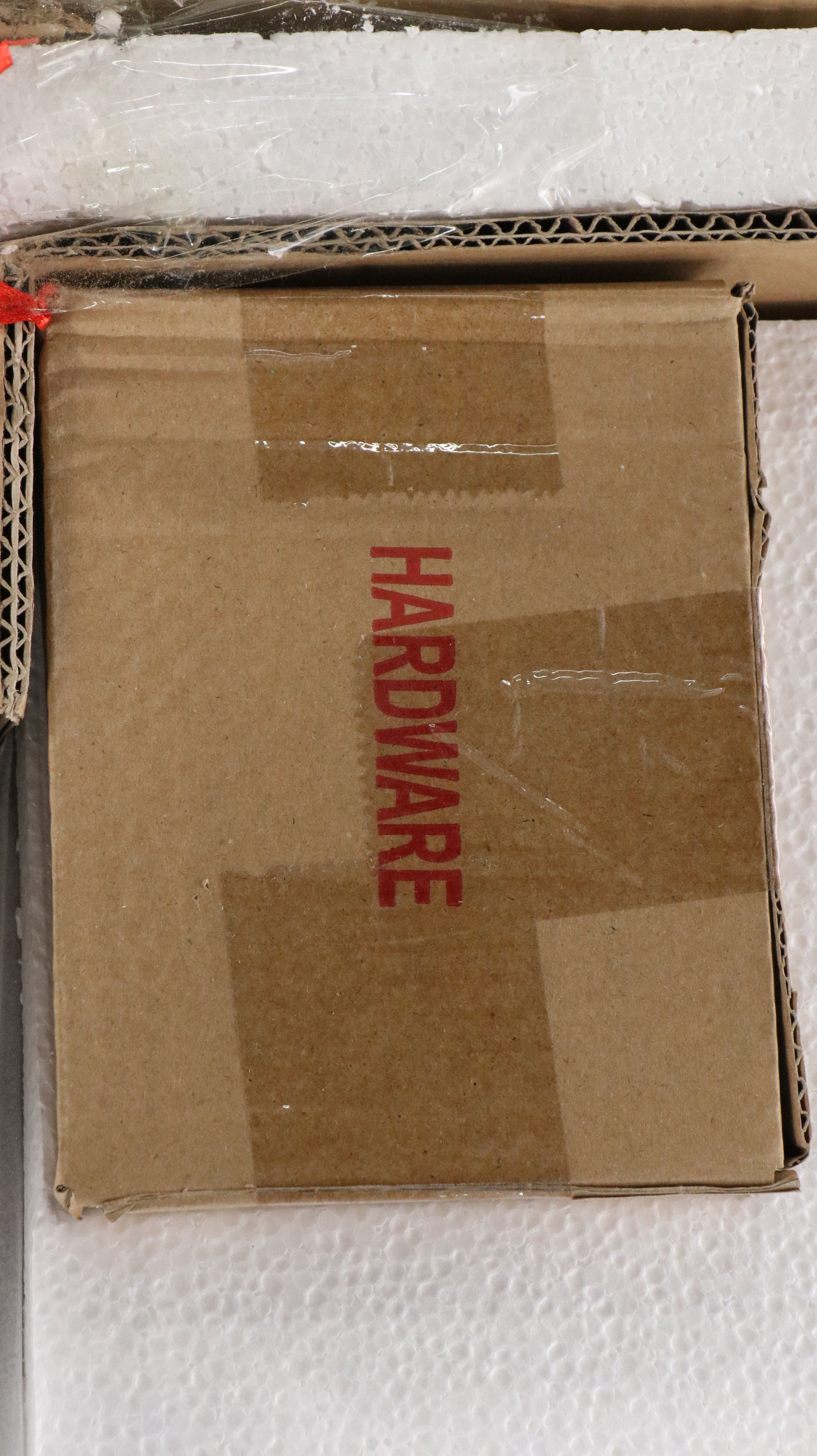 Hammacher Schlemmer "Aficionado's Walnut Finish Sliding Door" Media Cabinet