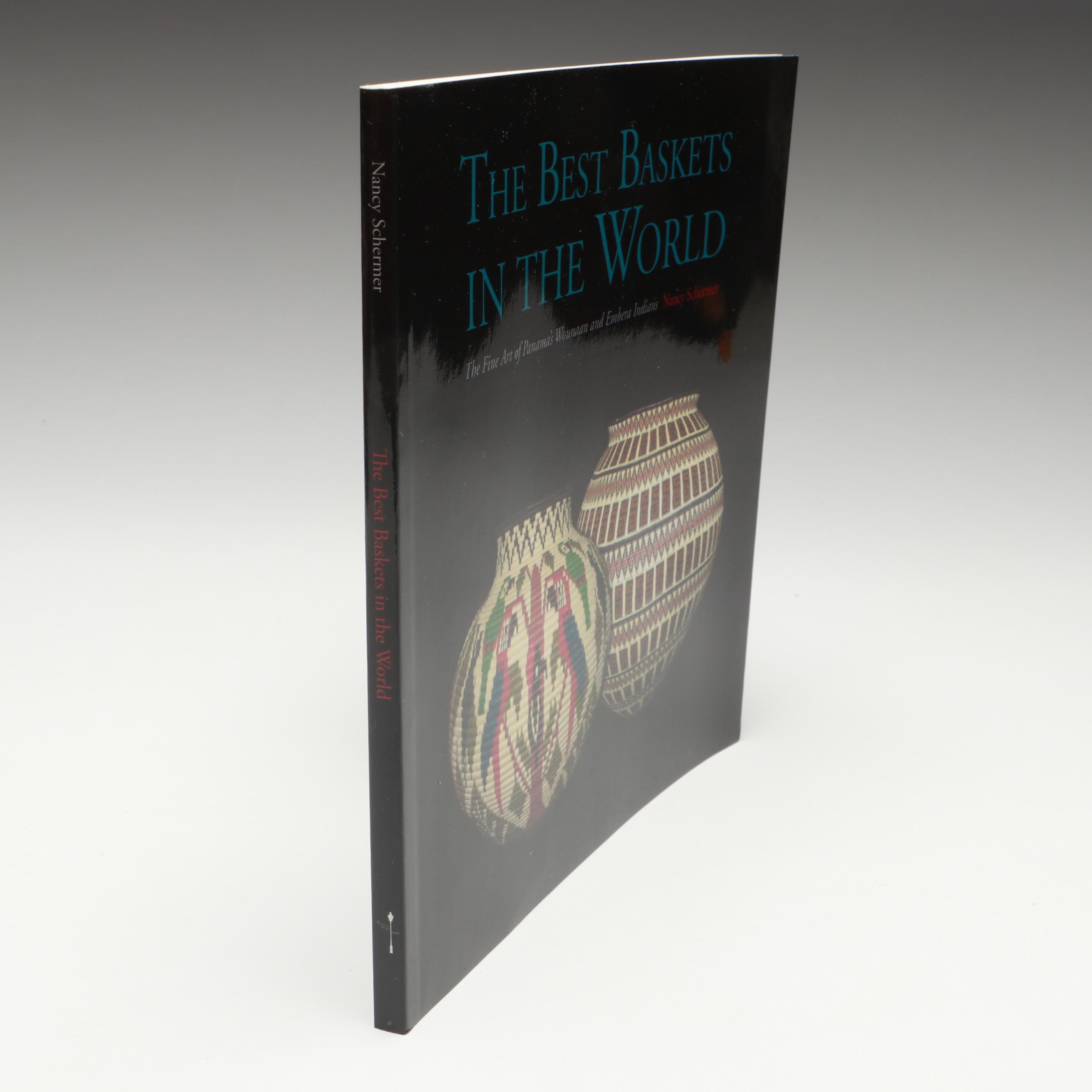 Daisy Membora Panamanian Emberá-Wounaan Handwoven  Palm Fiber Basket