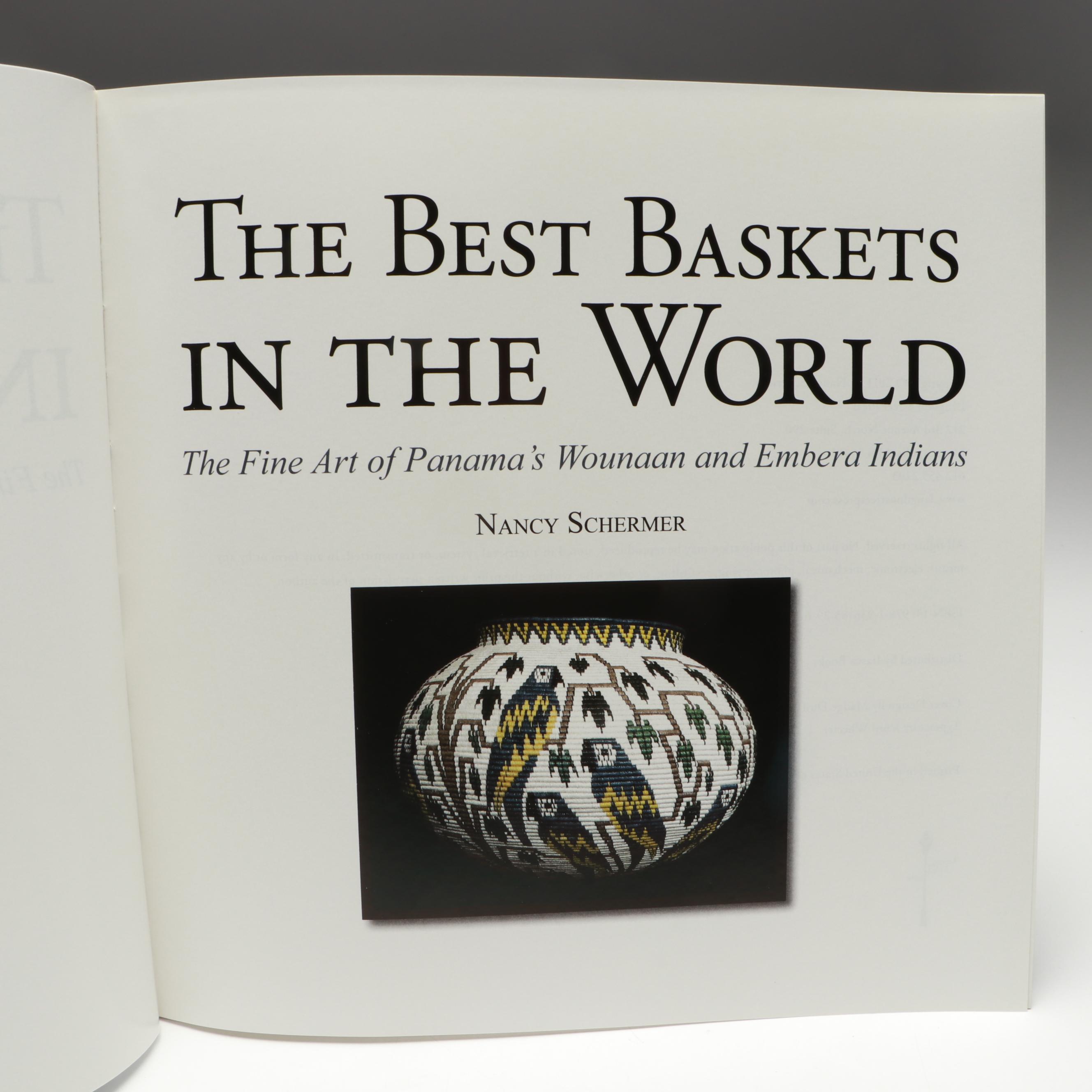 Daisy Membora Panamanian Emberá-Wounaan Handwoven  Palm Fiber Basket