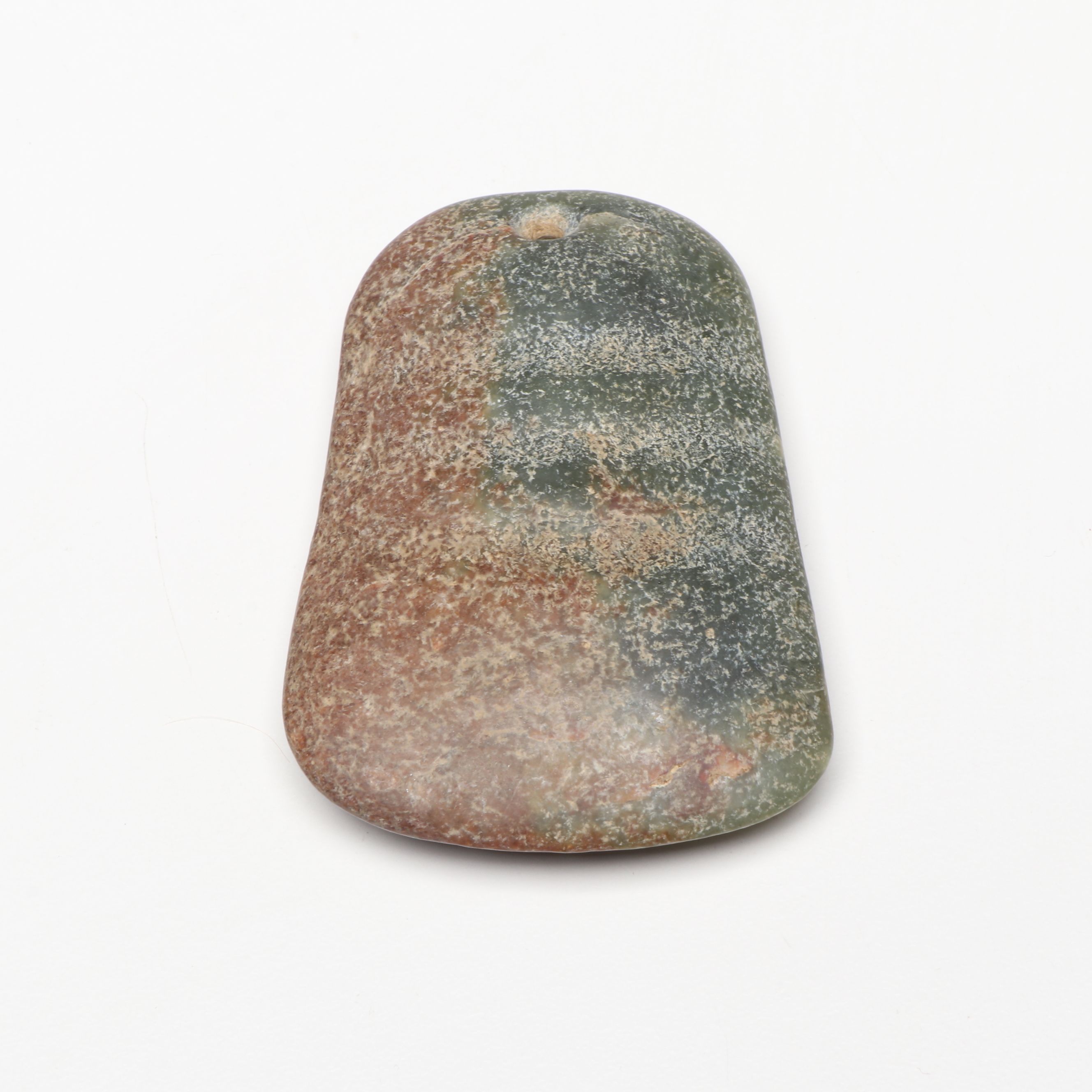 Chinese Carved Serpentine Pendants and Gorgets