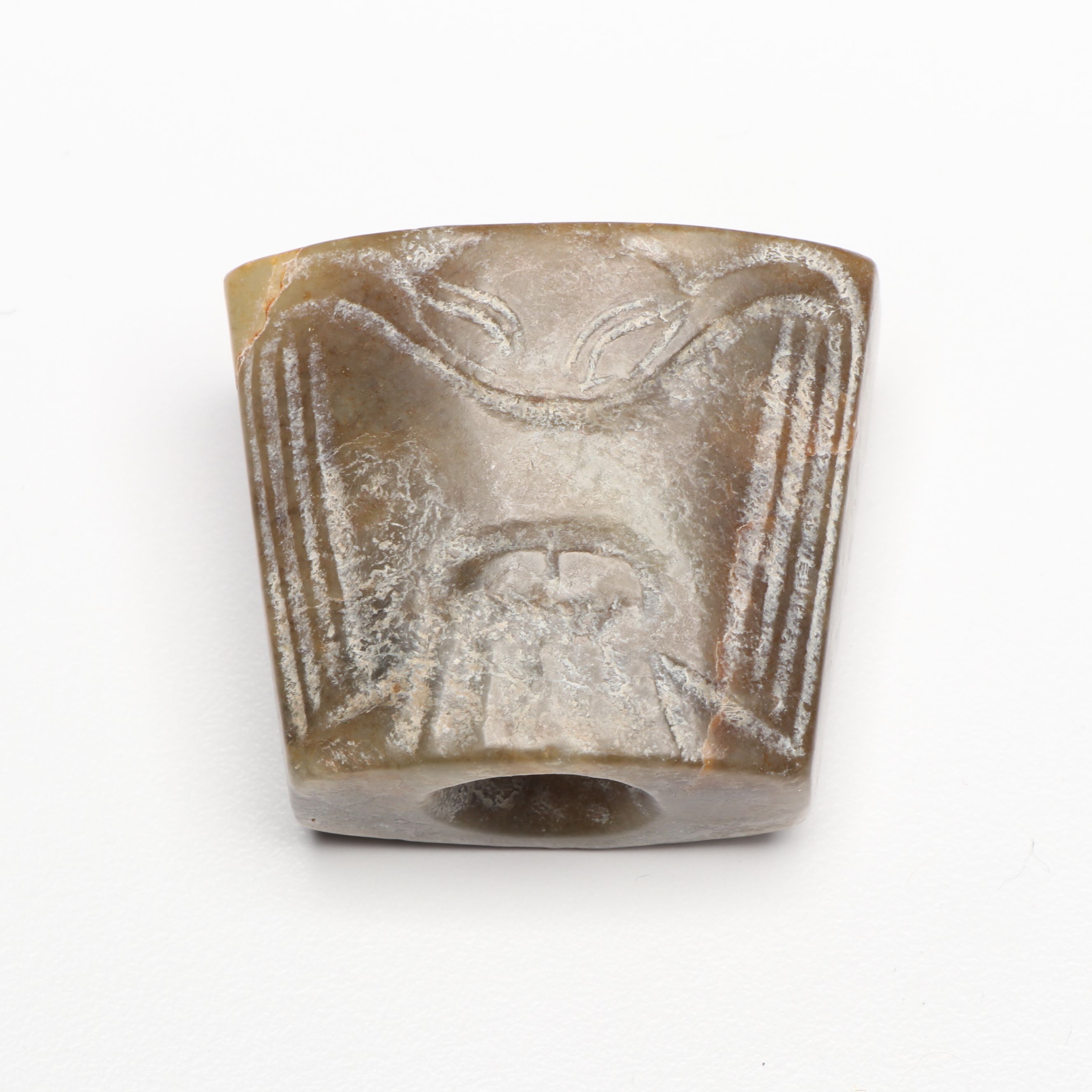 Shang Dynasty and Chinese Neolithic Style Serpentine Pendants and Amulets