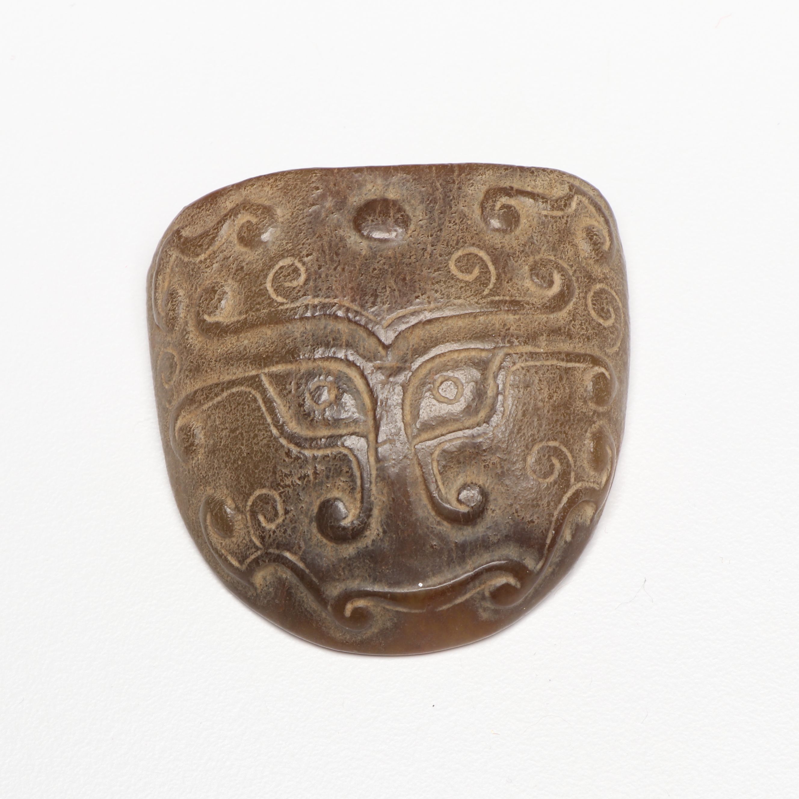 Shang Dynasty and Chinese Neolithic Style Serpentine Pendants and Amulets