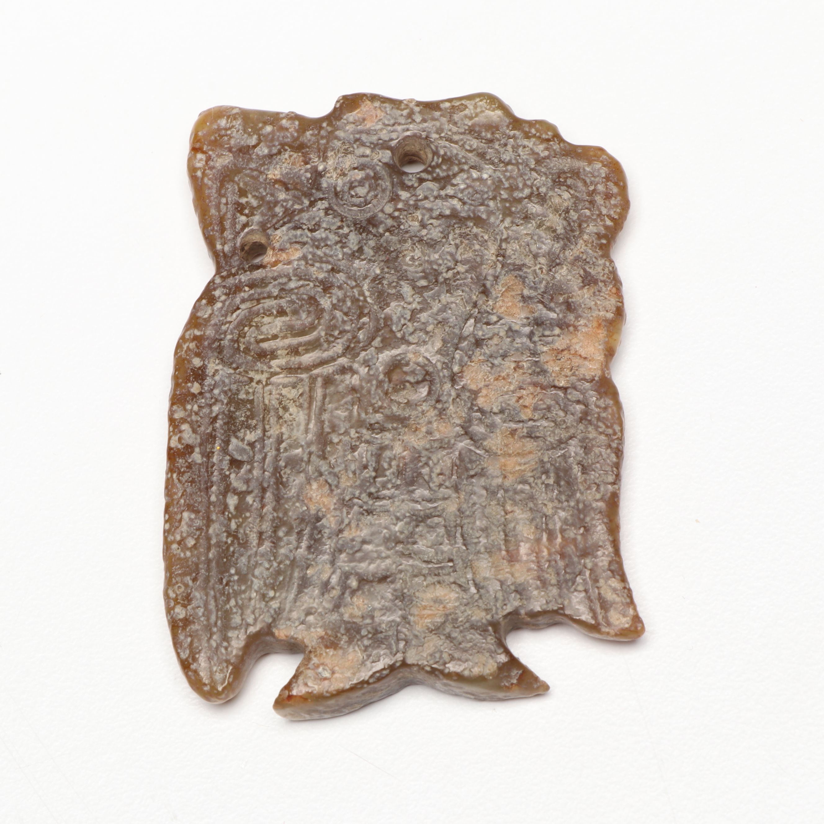 Shang Dynasty and Chinese Neolithic Style Serpentine Pendants and Amulets