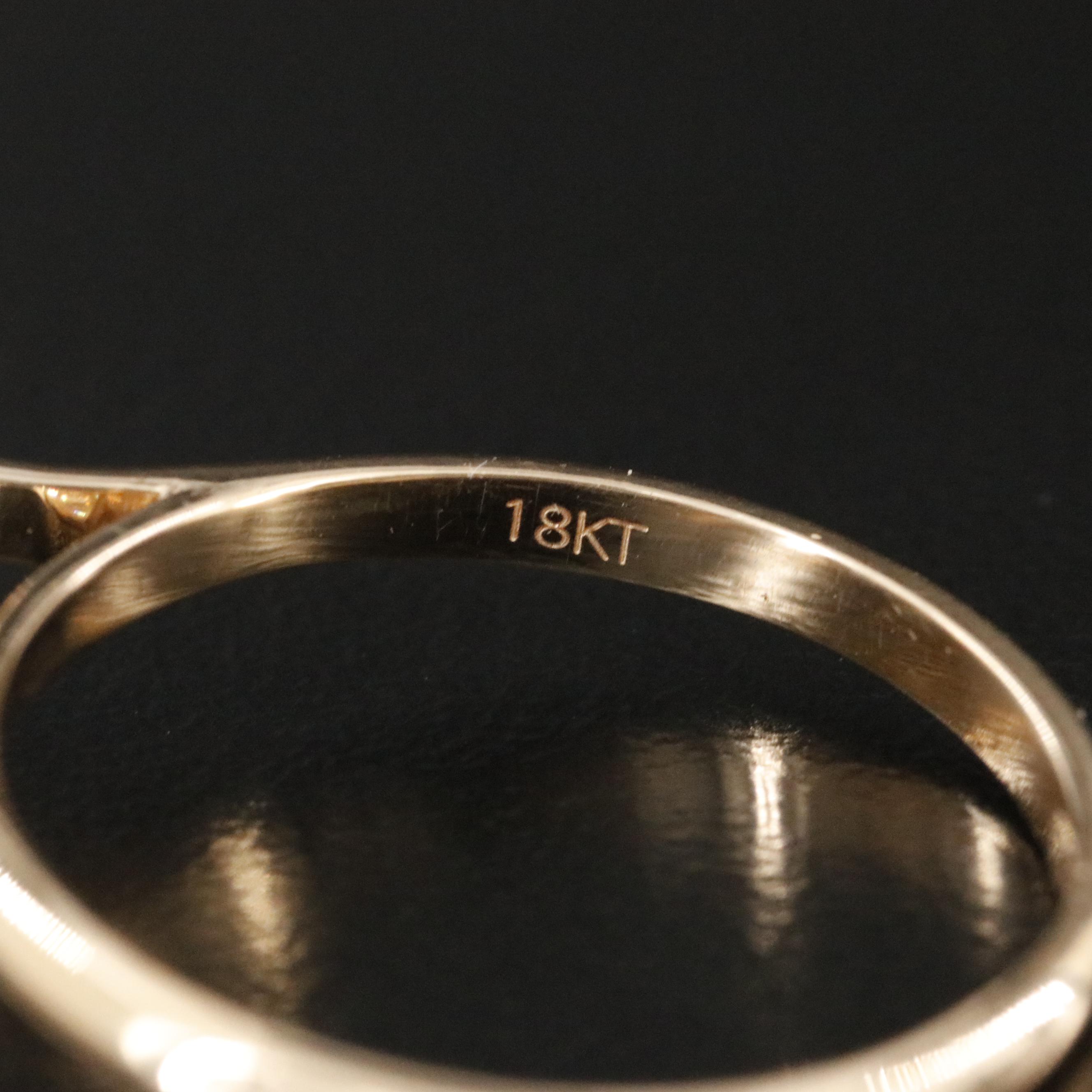 18K 1.99 CT Lab Grown Diamond Solitaire Ring with IGI Report