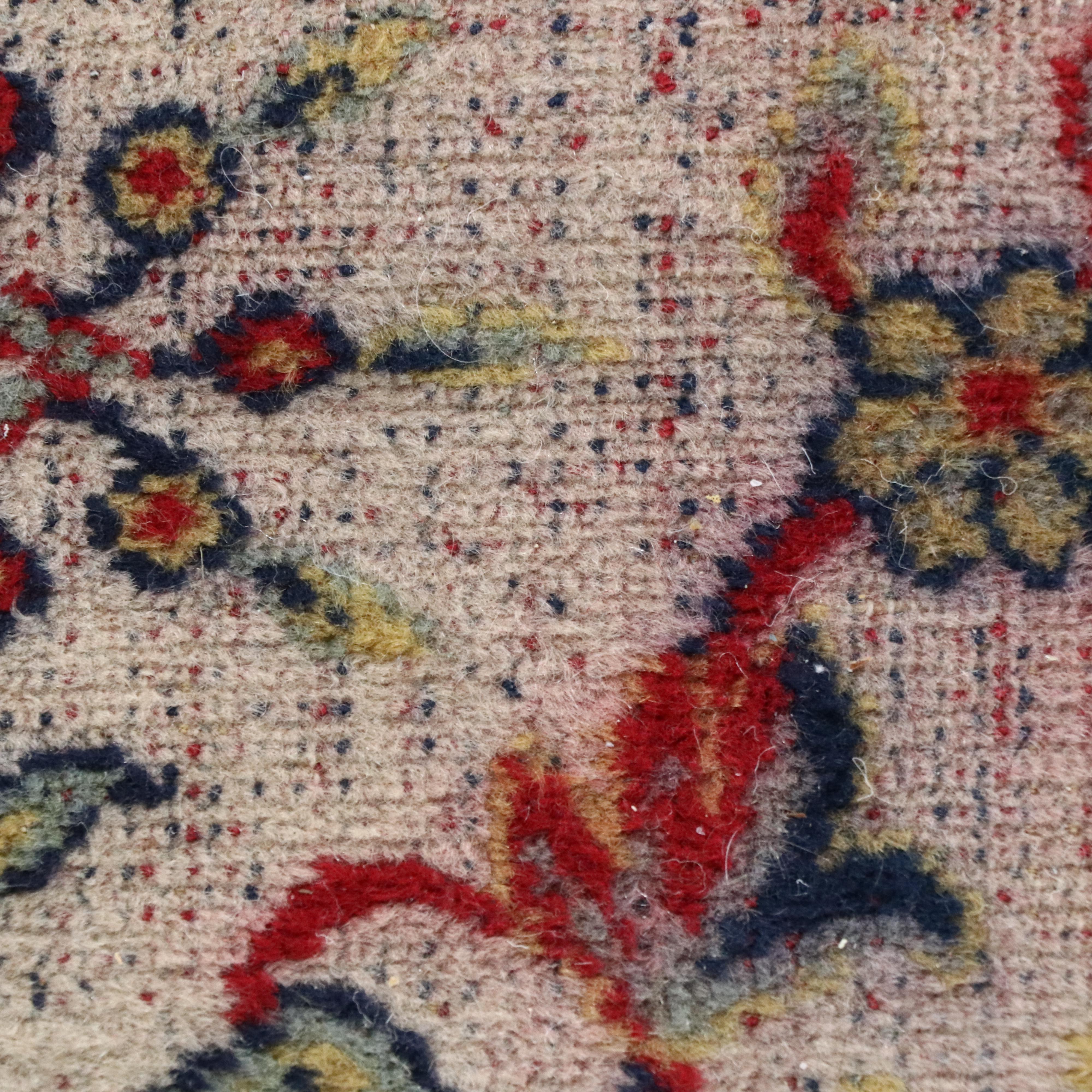 9'10 x 13'11 Machine Made Persian Yazd Style Room-Sized Rug