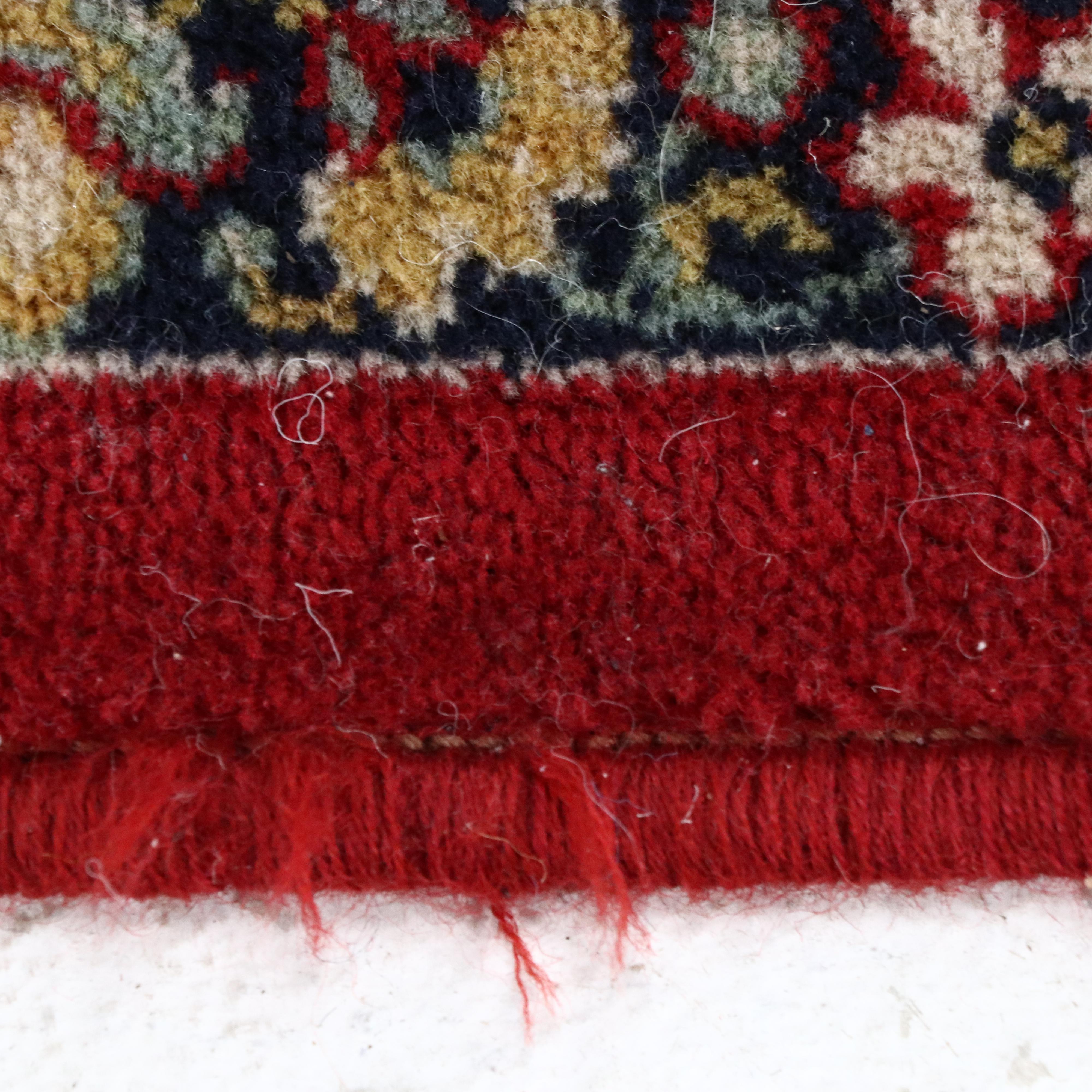 9'10 x 13'11 Machine Made Persian Yazd Style Room-Sized Rug