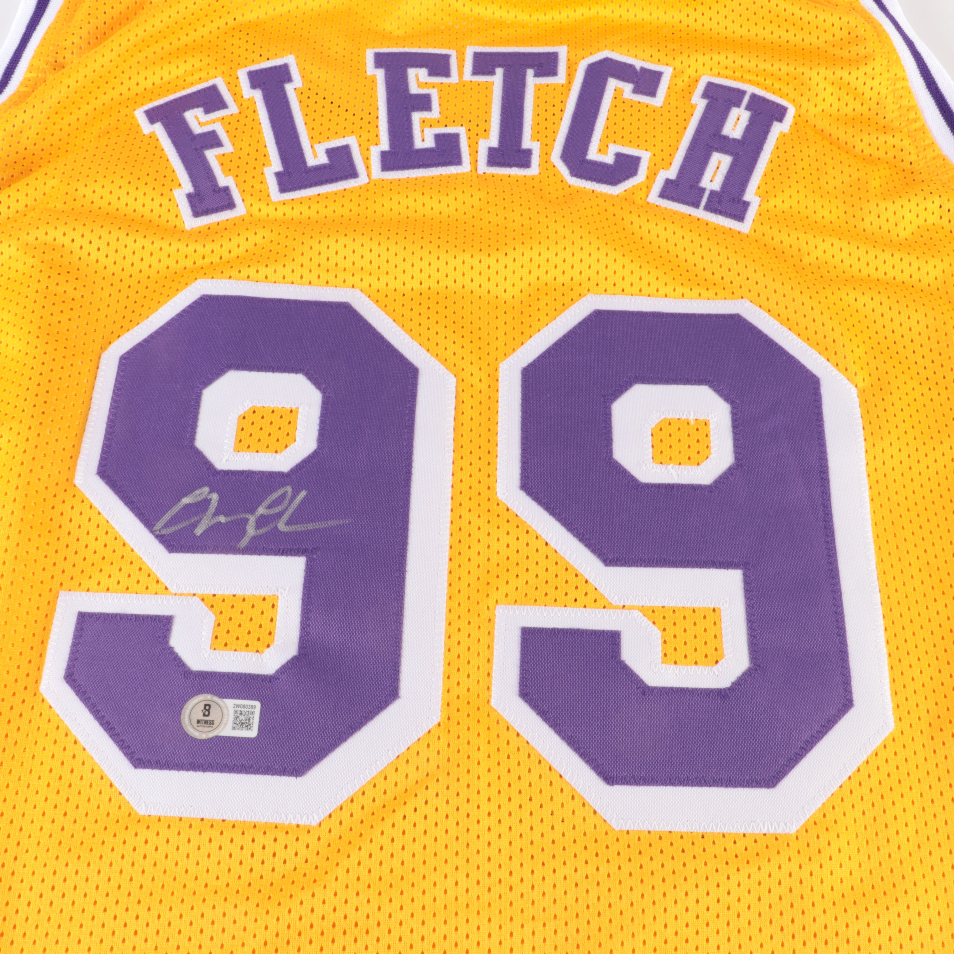 Chevy Chase Signed "Fletch" Los Angeles Lakers Basketball Jersey, Beckett