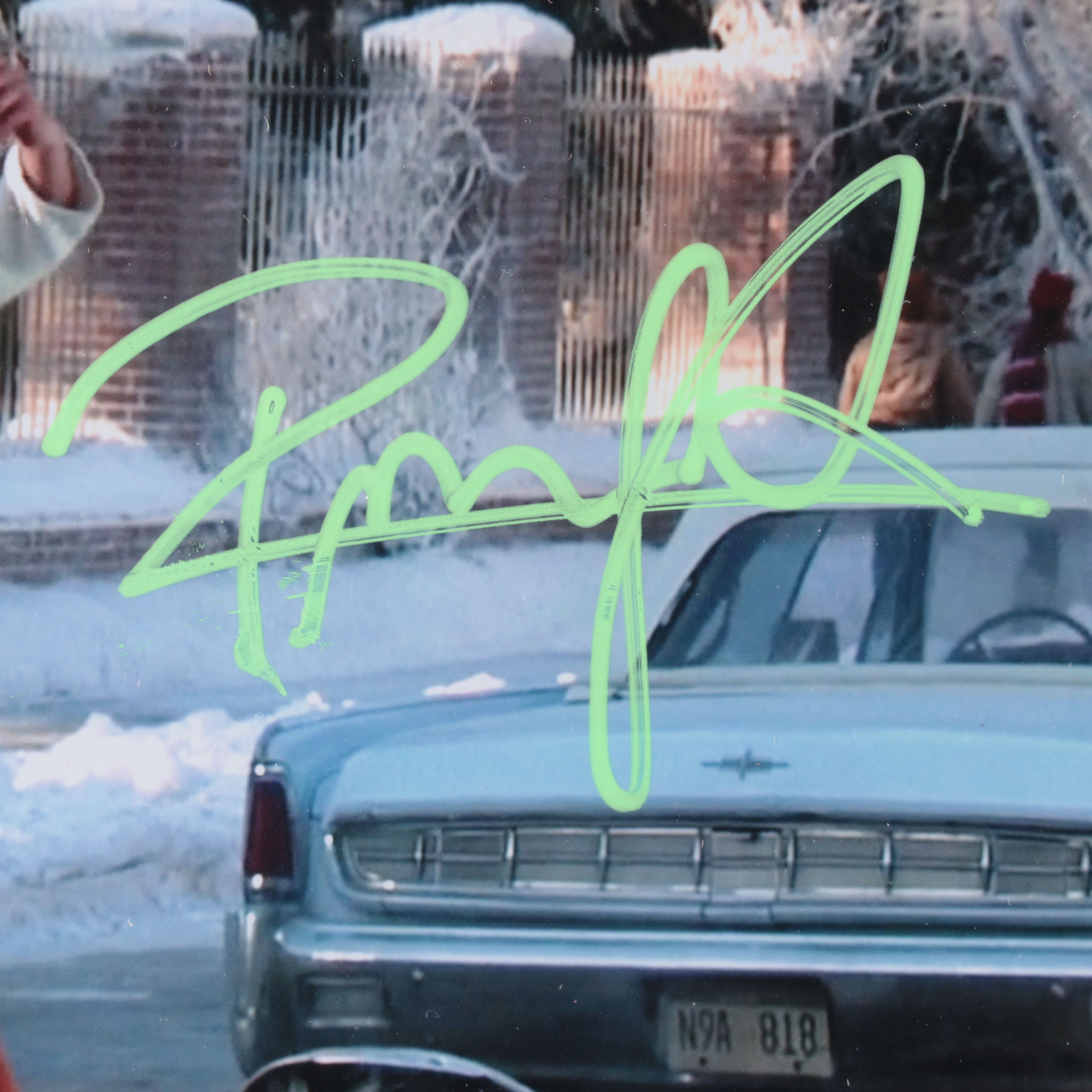 Randy Quaid Signed "Christmas Vacation: Cousin Eddie" Print in Matted Frame, JSA