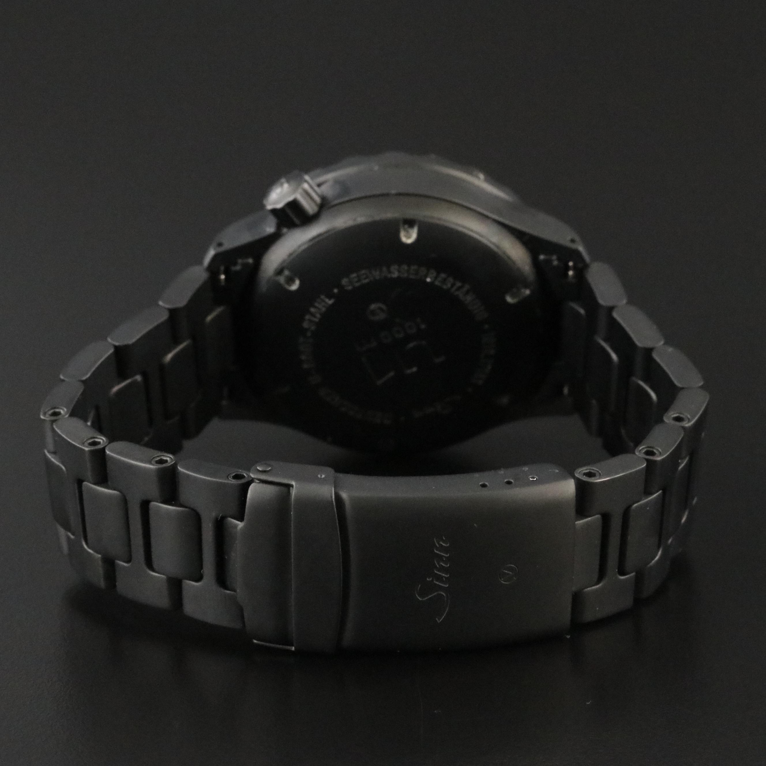 Sinn U1 100 Meters Black PVD German Submarine Steel Automatic Watch