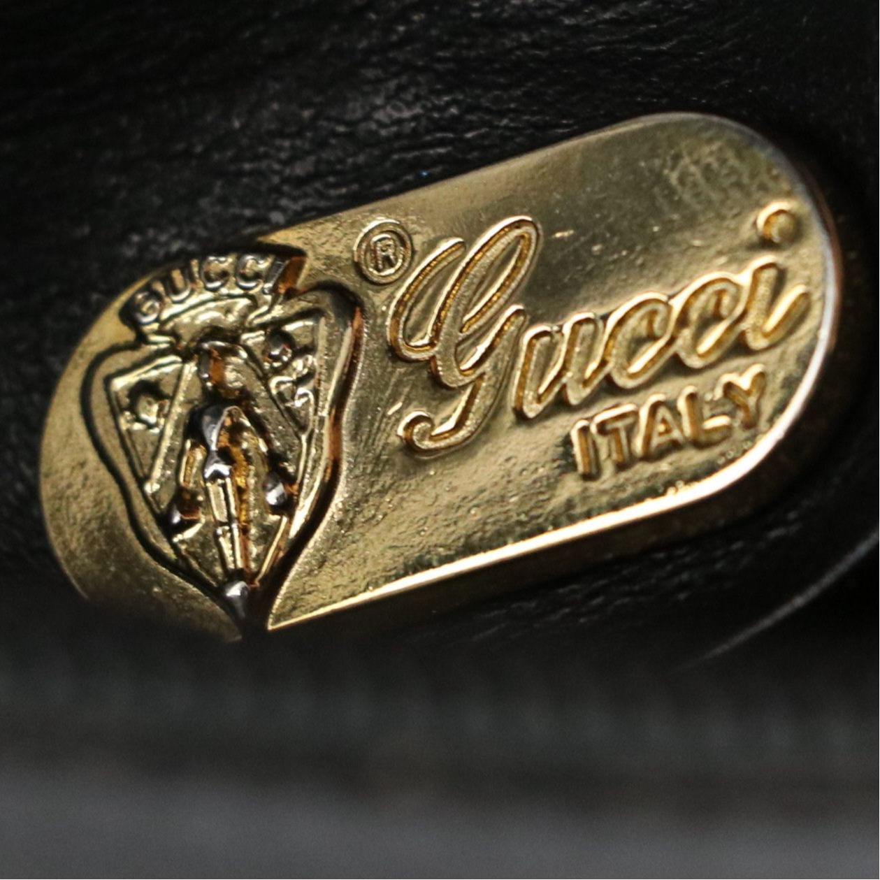 Gucci Two-Way Satchel in Black Micro GG Nylon Jacquard Canvas