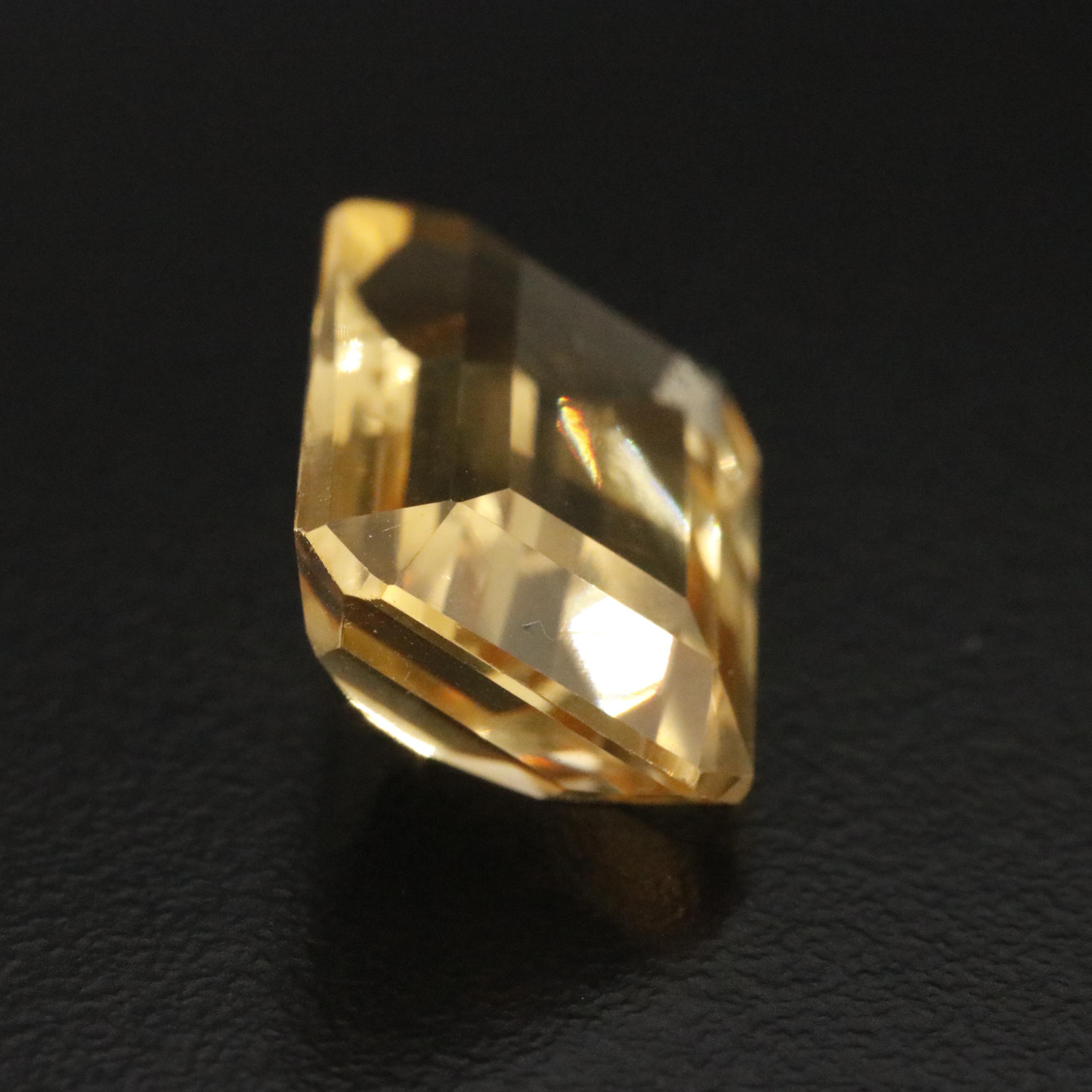 Loose 10.42 CT Citrine