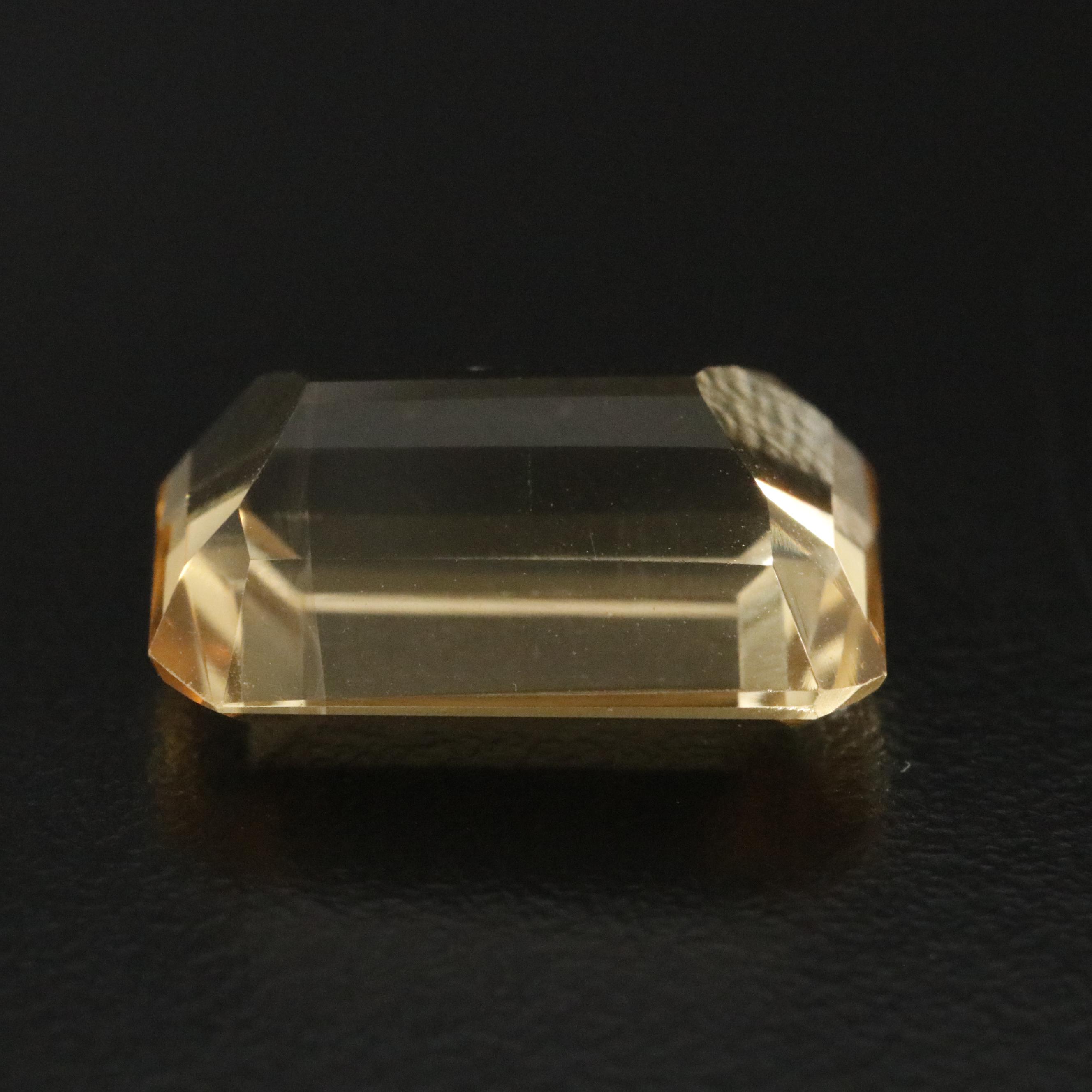 Loose 10.42 CT Citrine