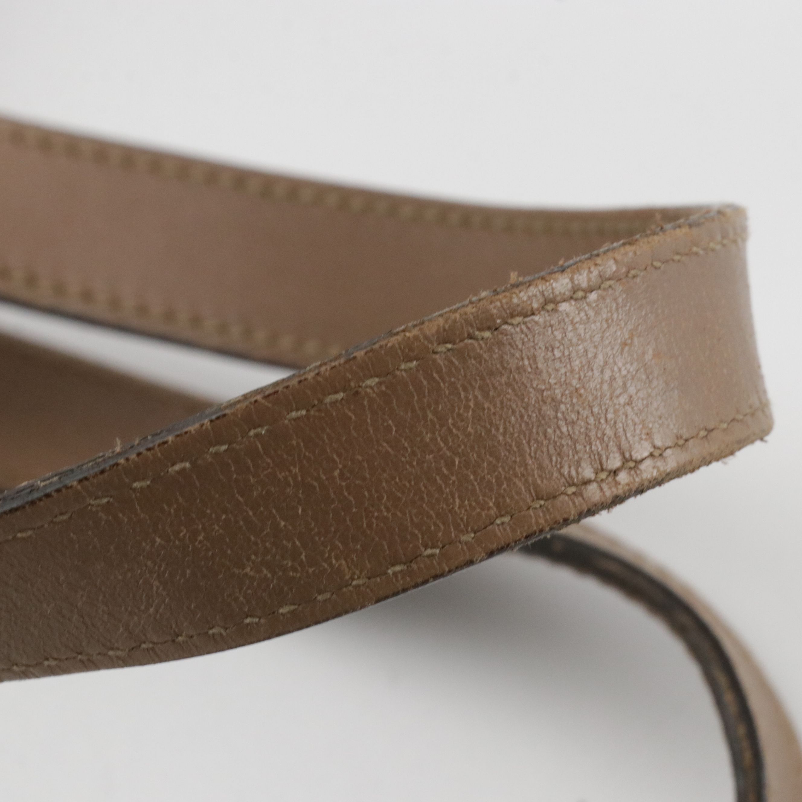 Gucci Soft Tote Bag in Orange GG Canvas and Brown Calfskin Leather Trim