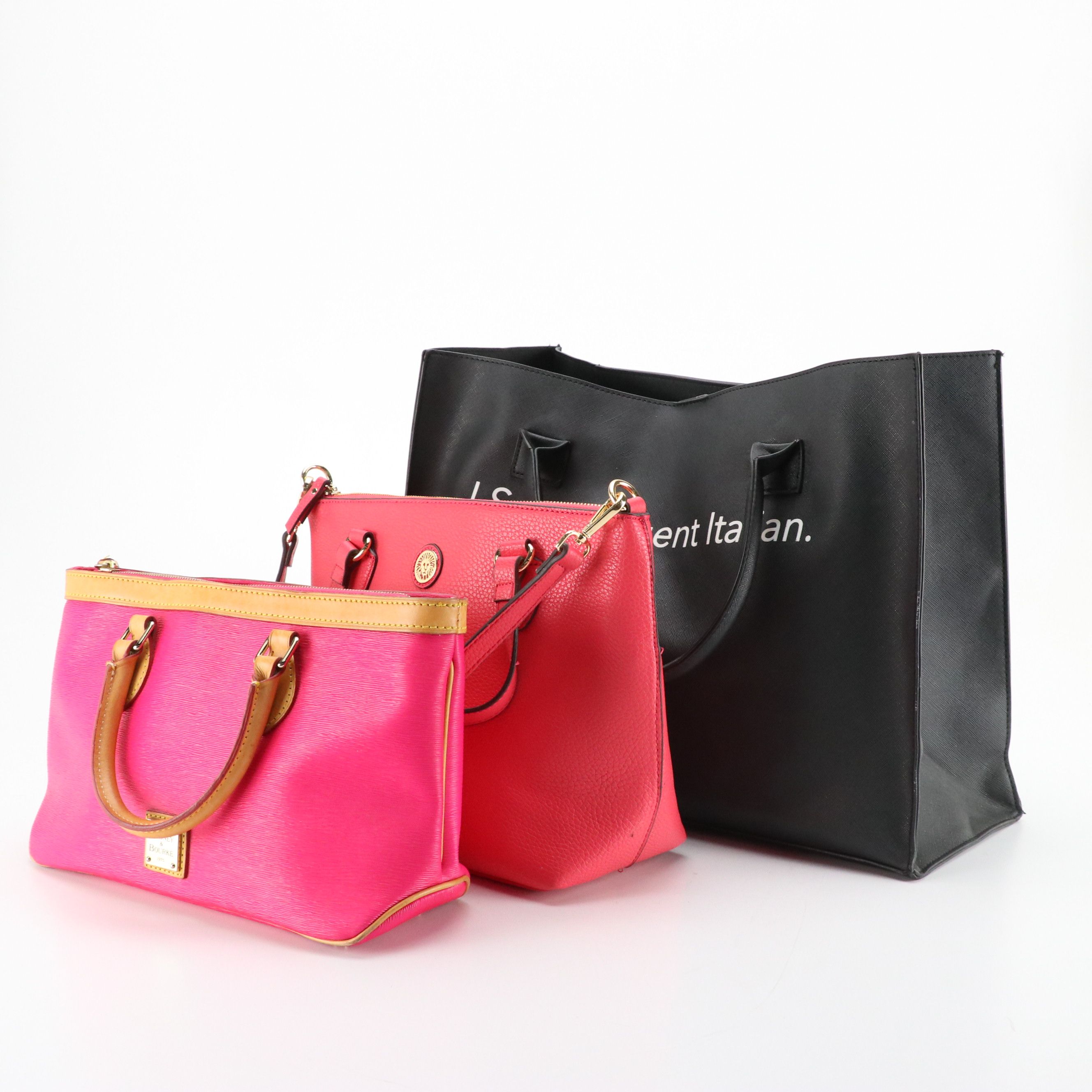 Dooney & Bourke Hot Pink Textured Leather Handbag, Anne Klein Bag, Other Tote